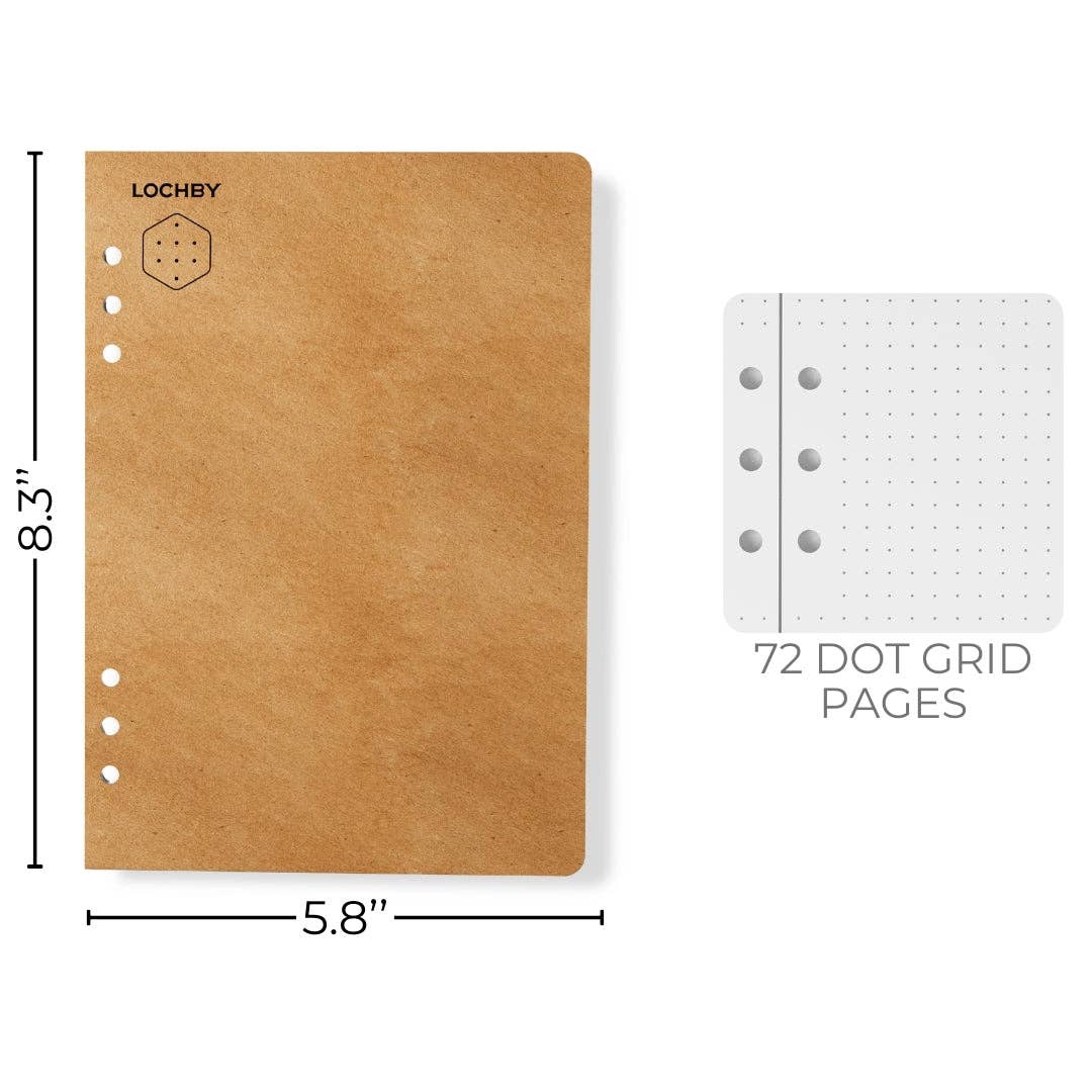 LOCHBY A5 Binder Refills (1-pack)