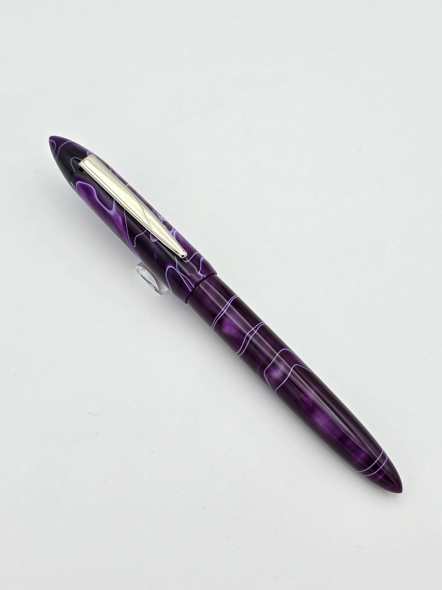 Edison Nouveau Premiere 2018 Spring Edition Purple Reign - Medium Steel Nib - Pre-Owned