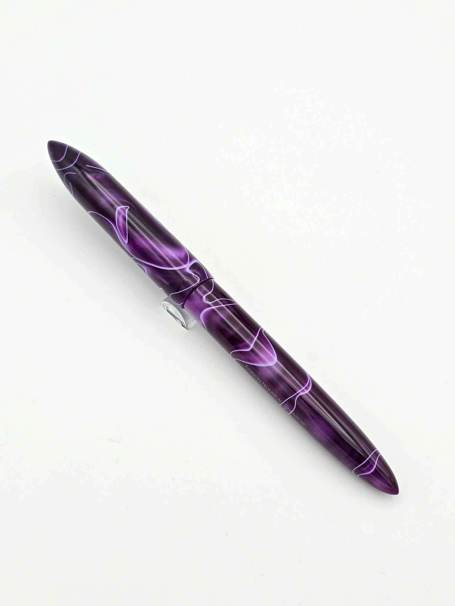 Edison Nouveau Premiere 2018 Spring Edition Purple Reign - Medium Steel Nib - Pre-Owned