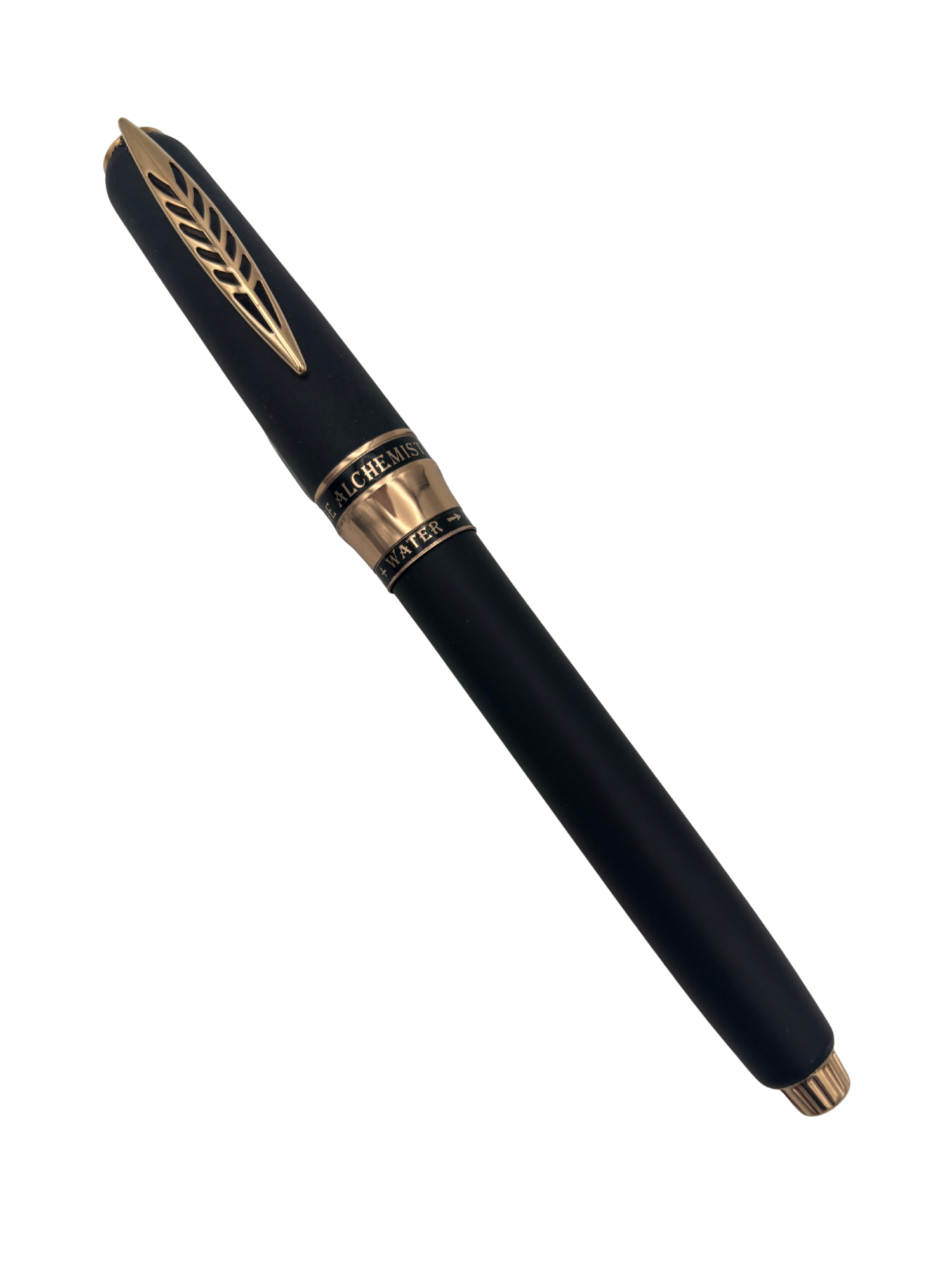 Pineider The Alchemist Stomboli Black - 14k Stub Quill Nib - Pre-Owned