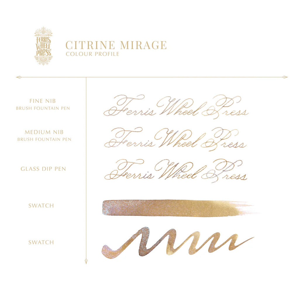Ferris Wheel Press Ferritales Collection - Bestiary Series | Citrine Mirage