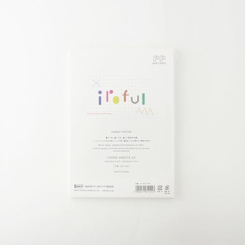 Iroful Loose Leaf A5 Paper - 5mm Dot Grid
