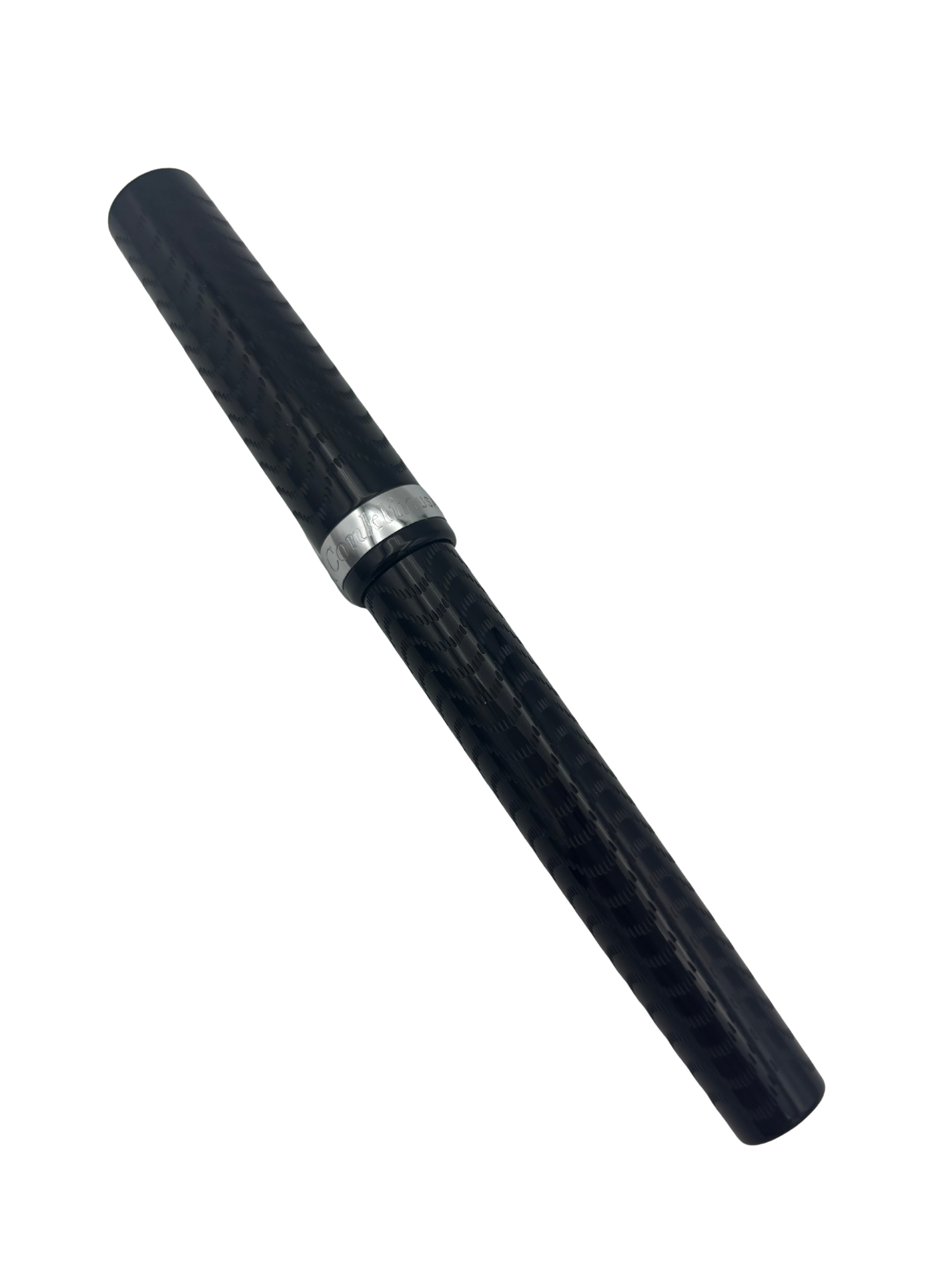 Conklin Glider Chased Black - Fine Nib - Pre-Owned