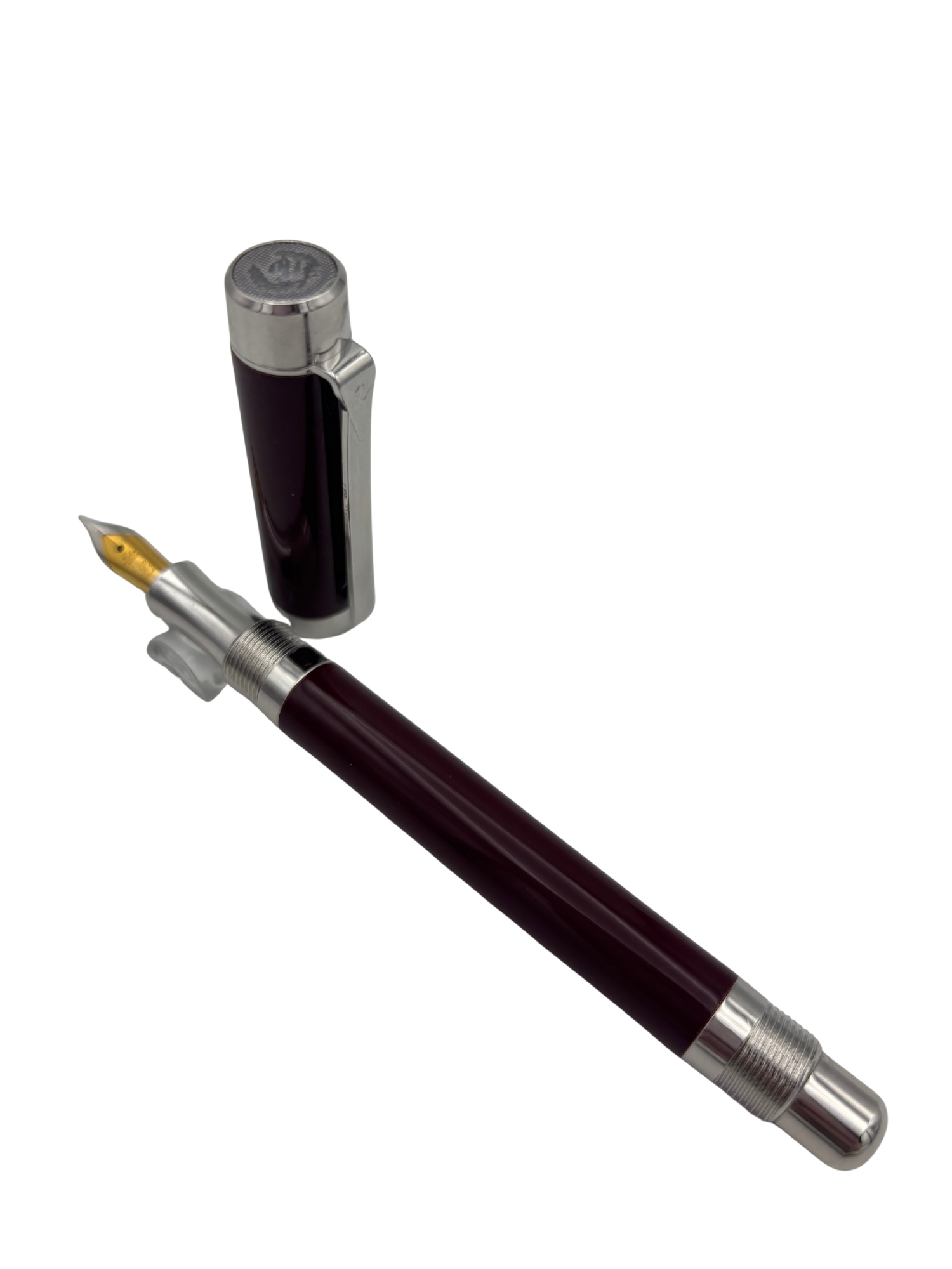 Laban PF-900 Red Lacquer - Fine Iridium Nib- Pre-Owned