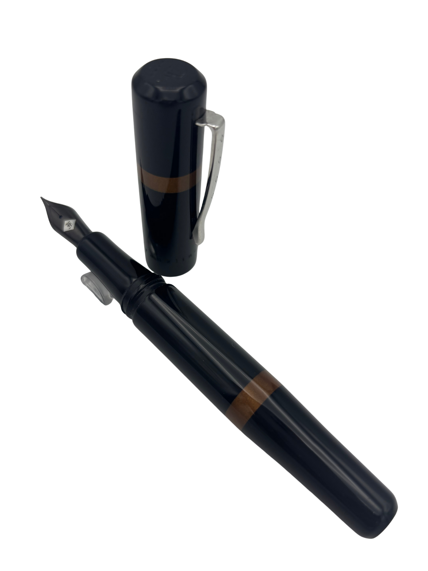 Franklin Christoph Model 19 Black - Fine Steel Nib - Pre-Owned
