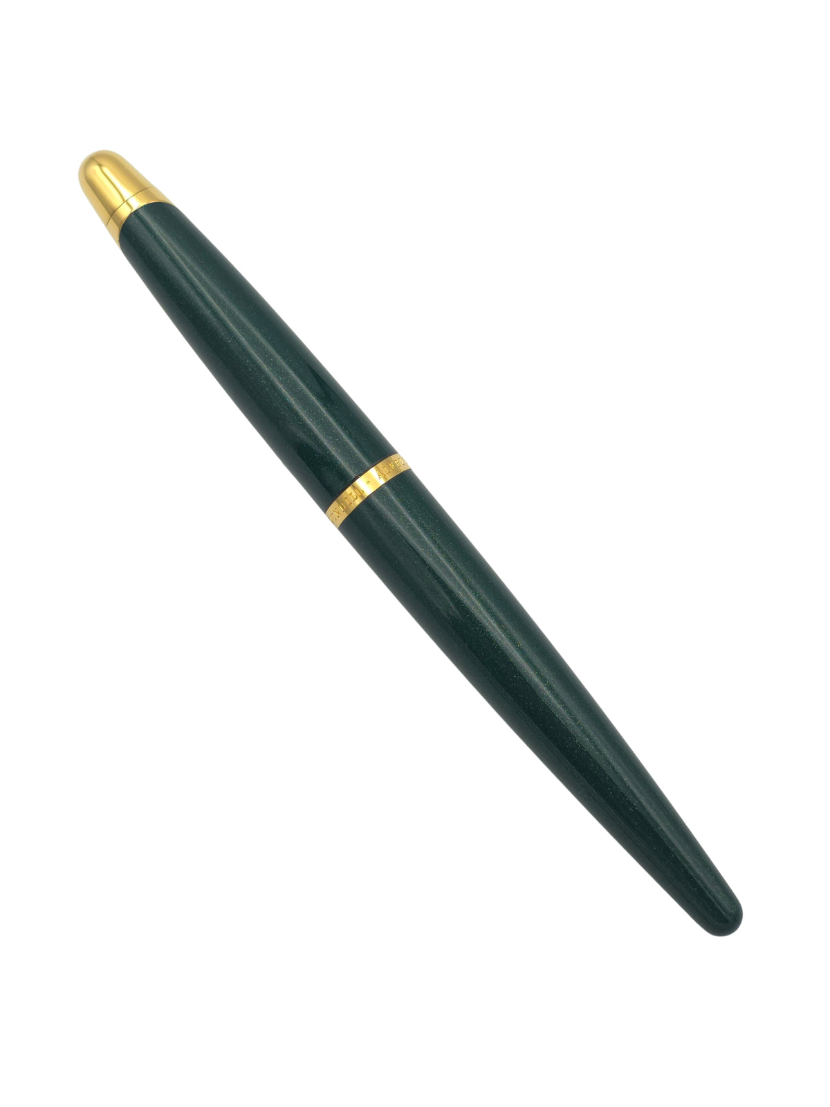 Alfred Dunhill AD2000 Metallic Green GT - 18k Medium Nib - Pre-Owned