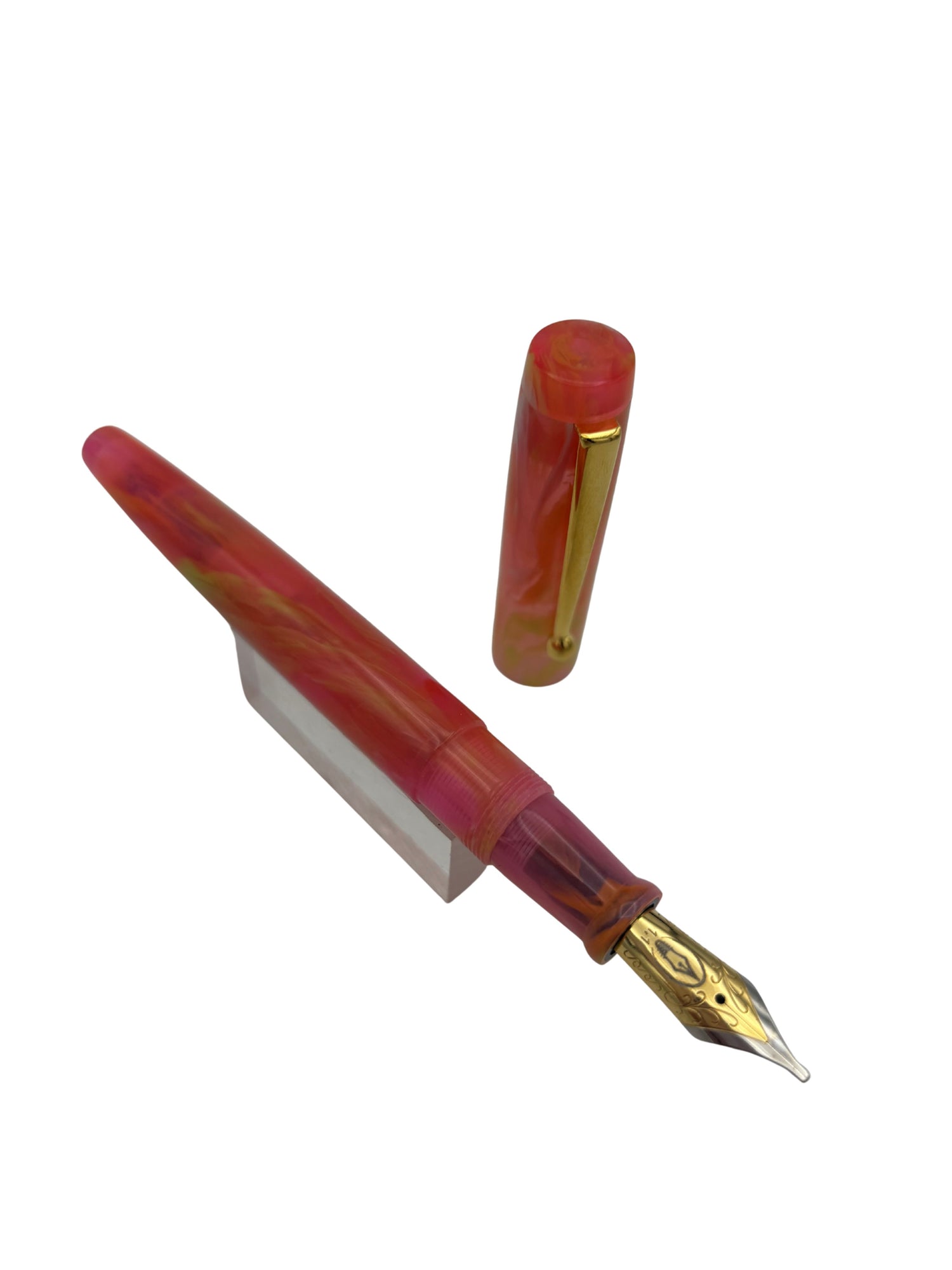 Edison Newark Patent Pending Pink LE - 1.1 Stub Nib - Pre-Owned
