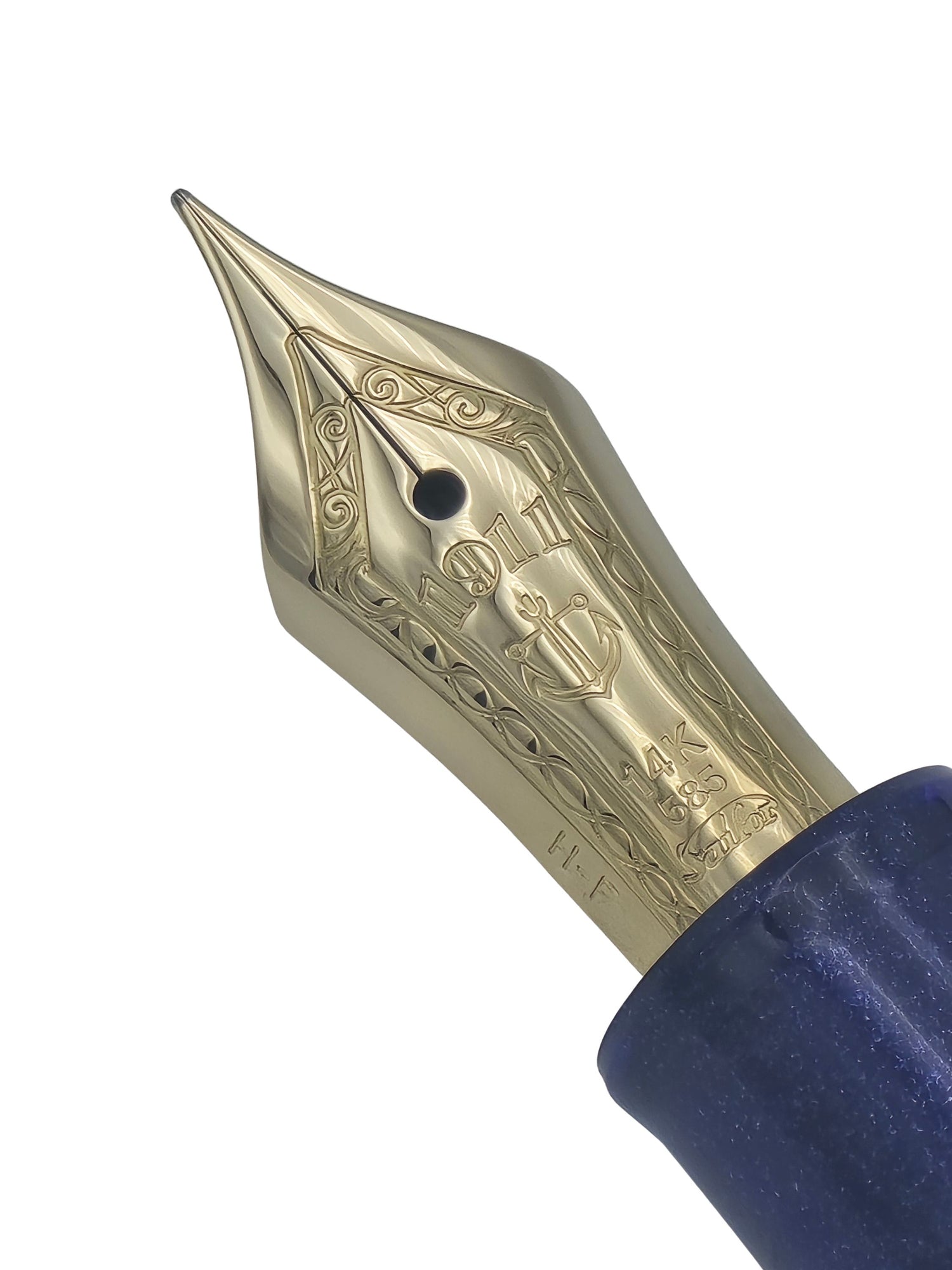 Sailor 1911 Promenade Shining Blue - 14k Fine - Pre-Owned