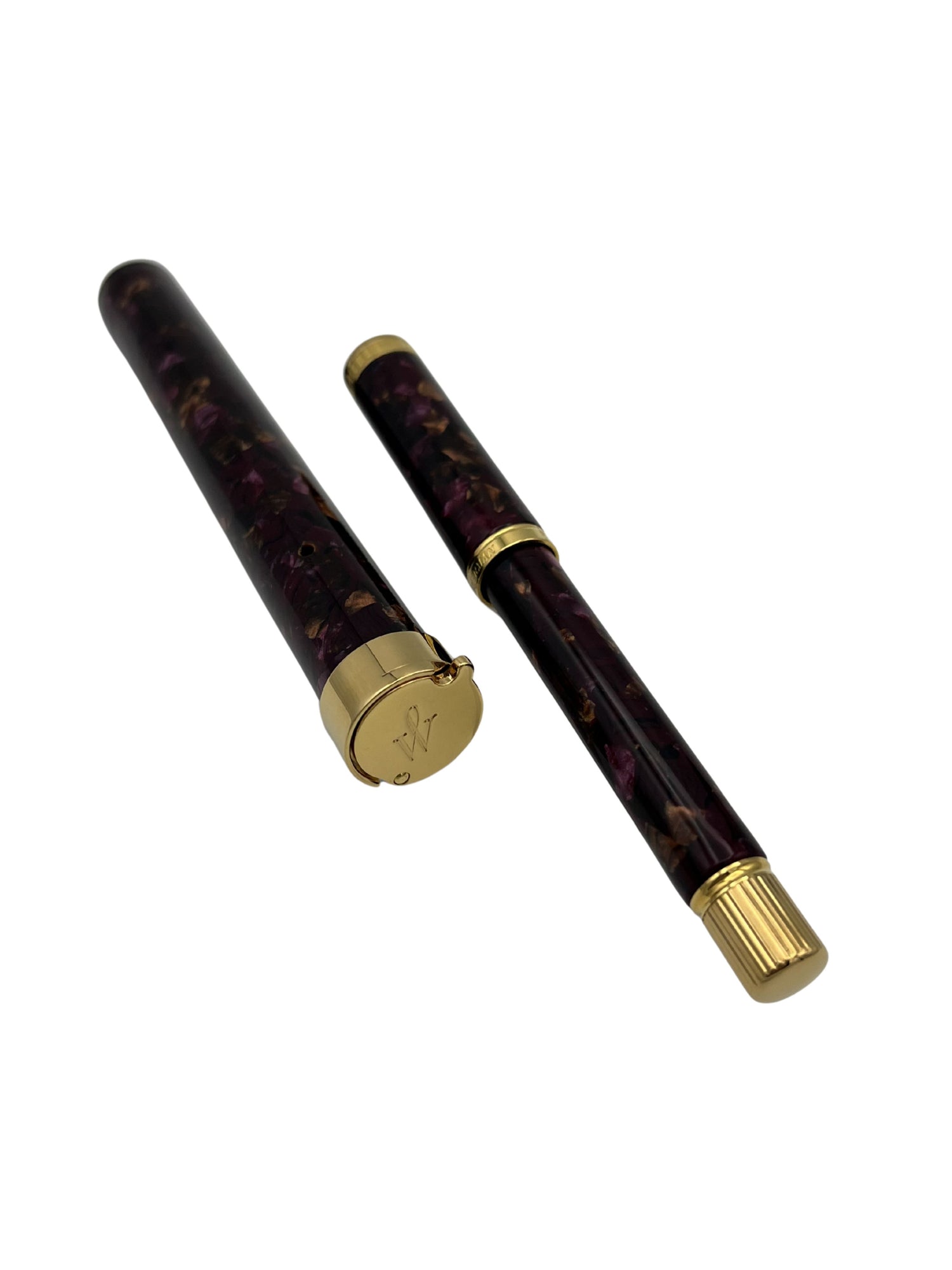 Waterman Lady Agathe Magenta Bronze- 18k Fine - Pre-Owned