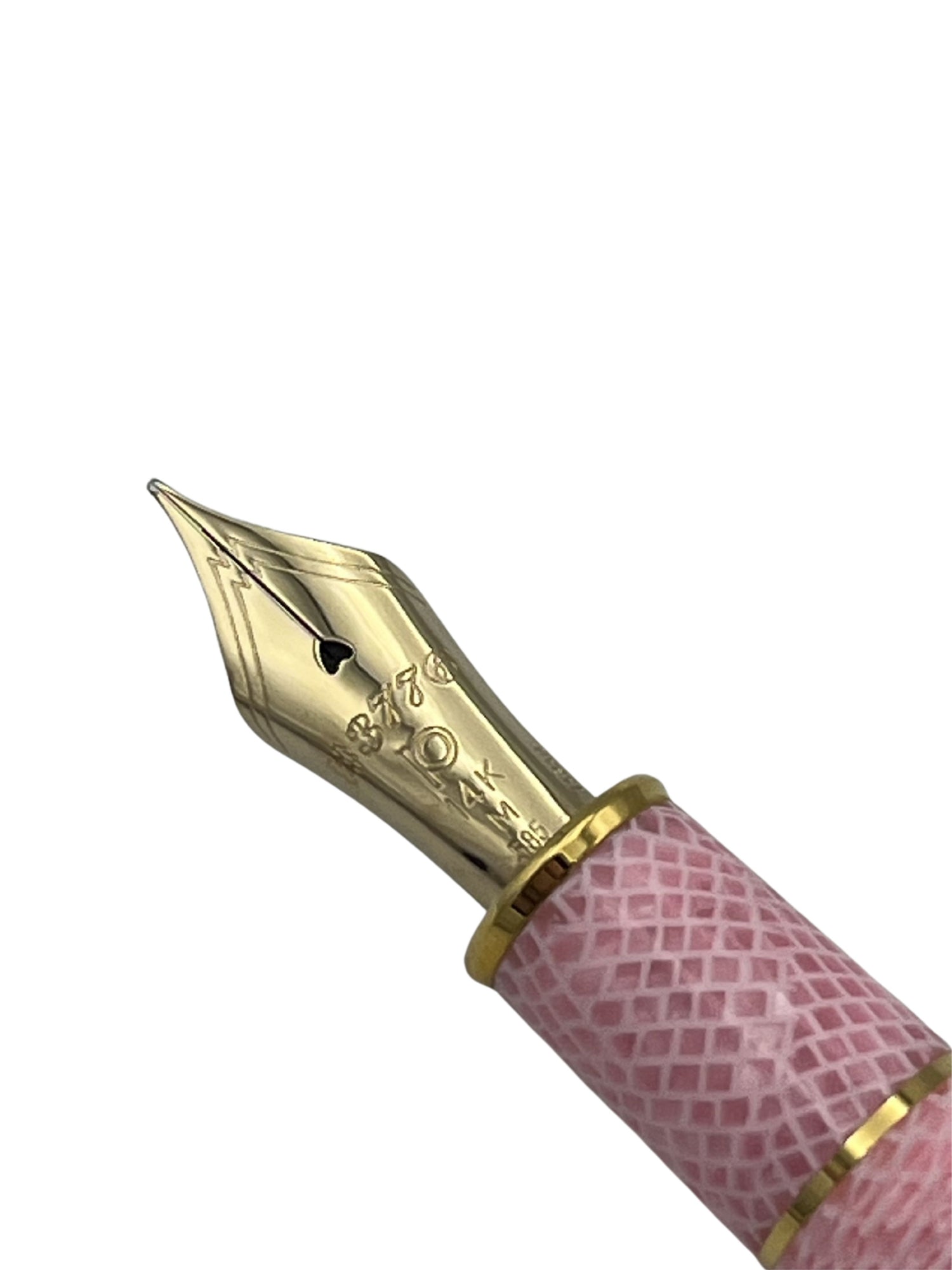 Platinum 3776 Sakura Cherry Blossom Celluloid - 14k Medium - Pre-Owned