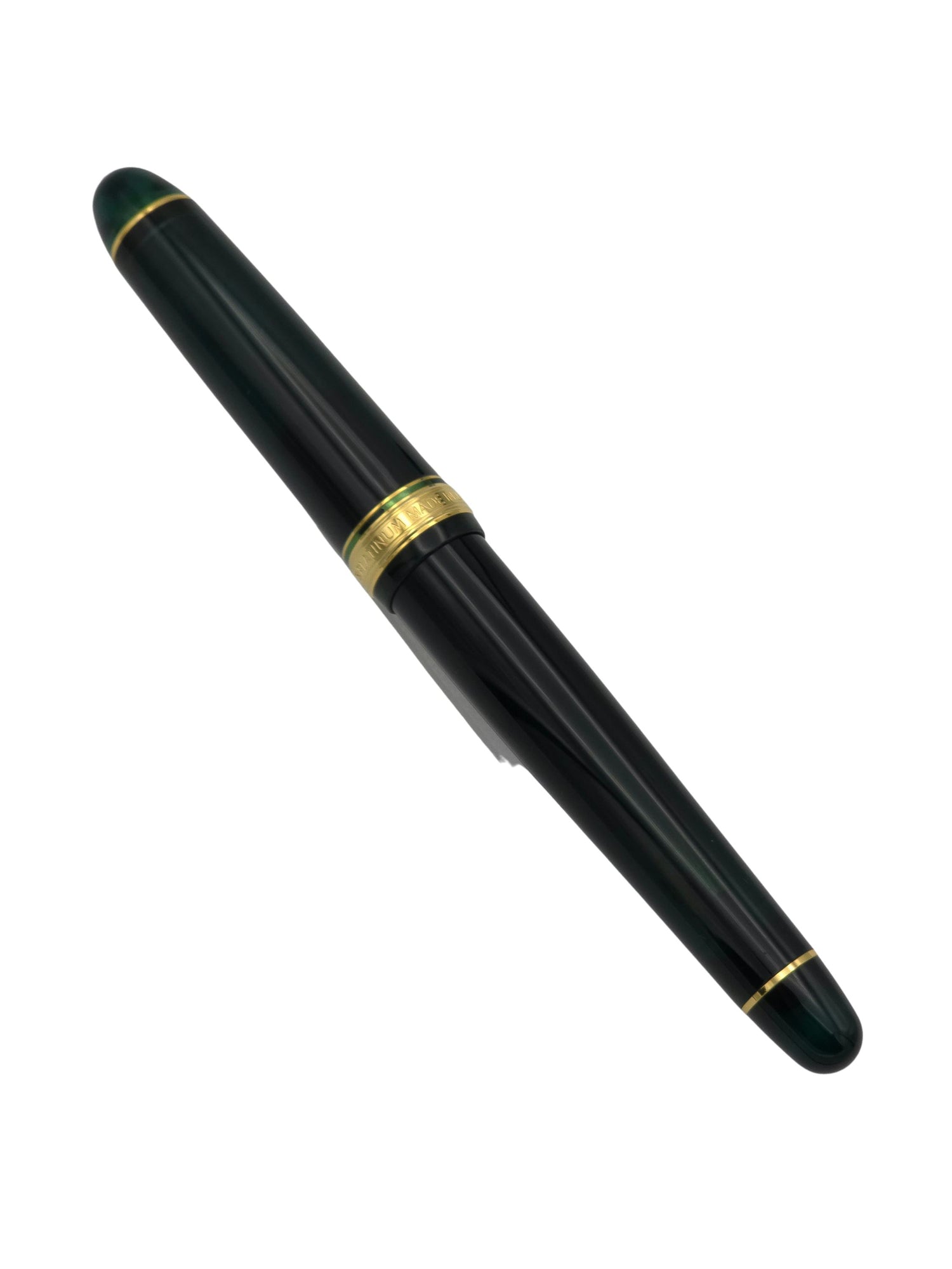 Platinum 3776 Laurel Green - 14k Medium - Pre-Owned