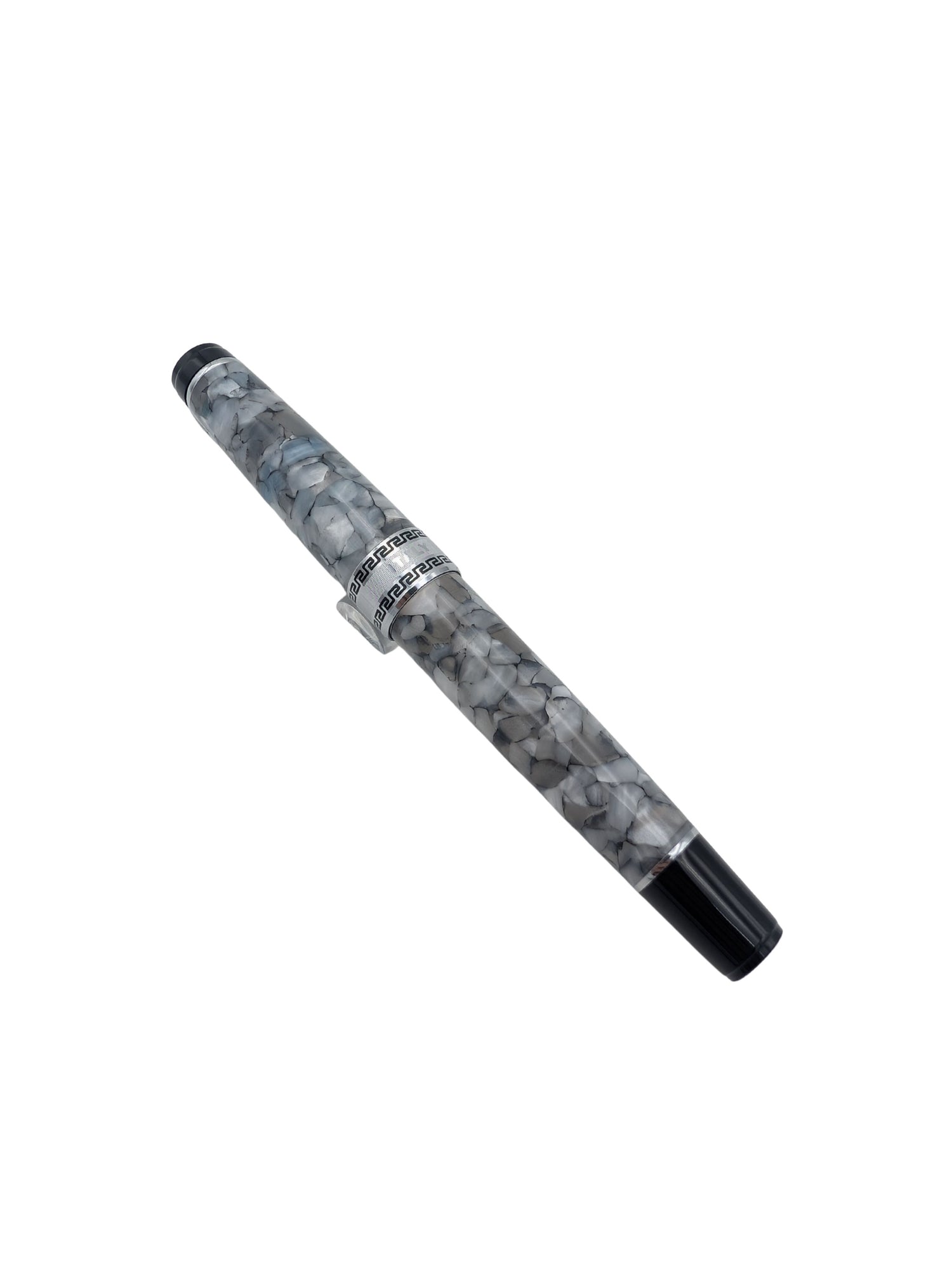 Aurora Optima Auroloide Nero Perla - 14k Extra Fine Nib - Pre-Owned