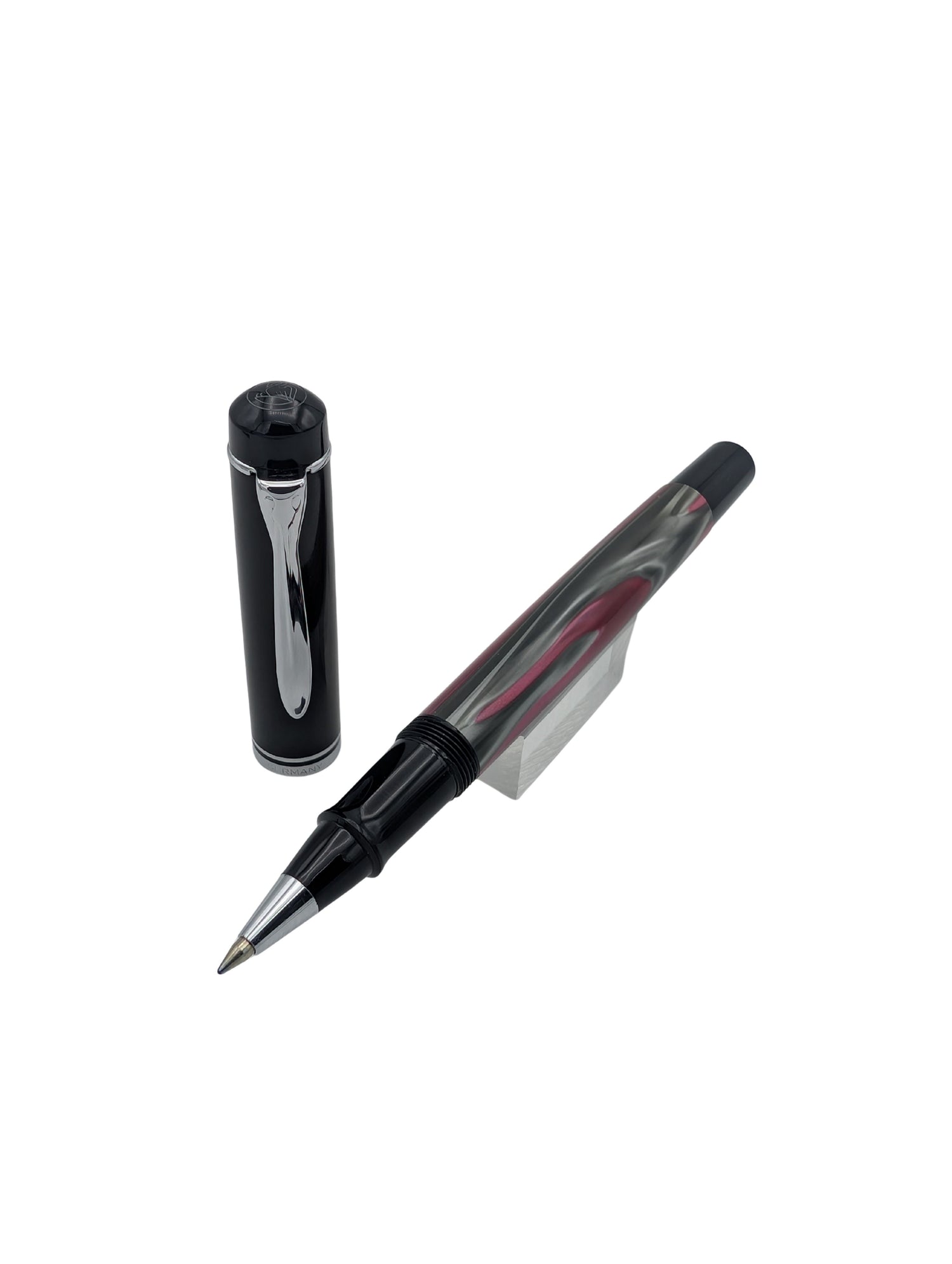 Pelikan R200 Telekom Gray / Magenta - Rollerball - Pre-Owned