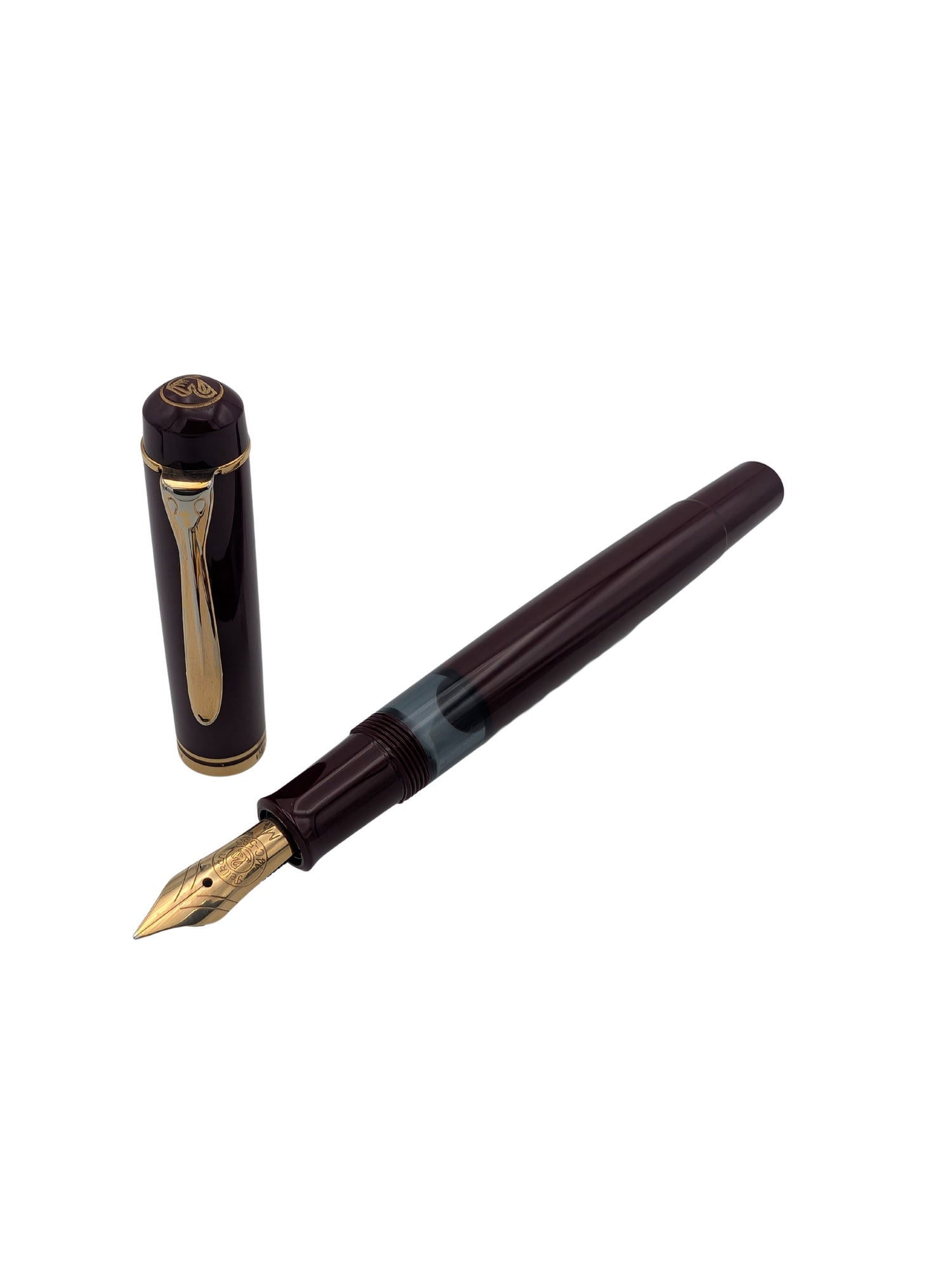 Pelikan M250 Burgundy - 14C Medium - Pre-Owned