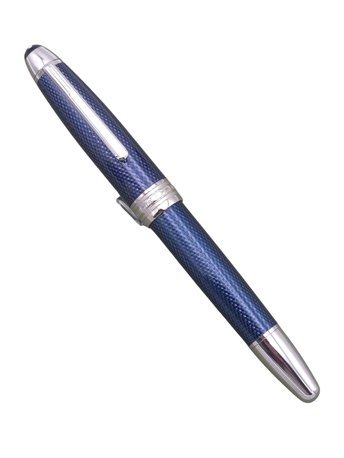 Montblanc Blue Hour Solitaire - 18k Oblique Double Broad Nib - Pre-Owned