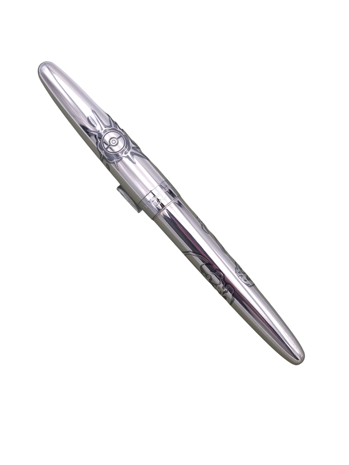 Pilot x Pokemon Charizard Sterling Fountian Pen - 18k Medium Nib - Pre-Owned