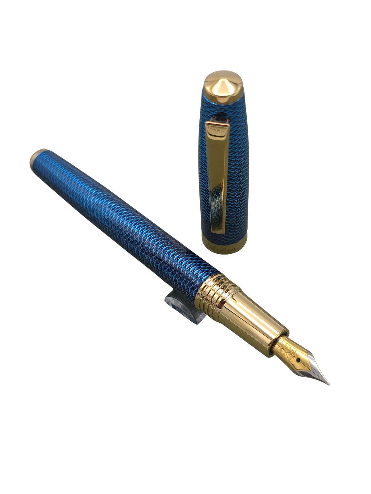 Laban Gloria Sapphire - Fine Steel Nib - Pre-Owned