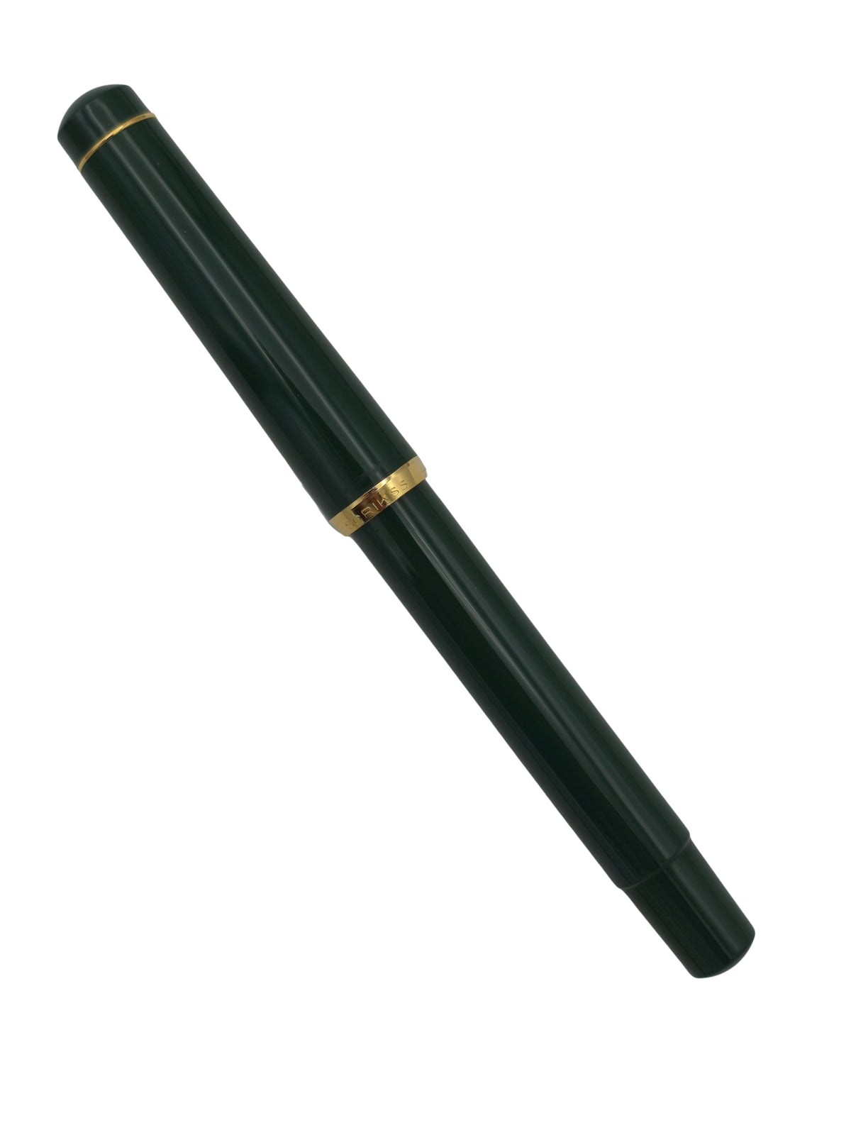 Scrikss 419 Petrol Dark Green - Medium Steel Nib - Pre-Owned