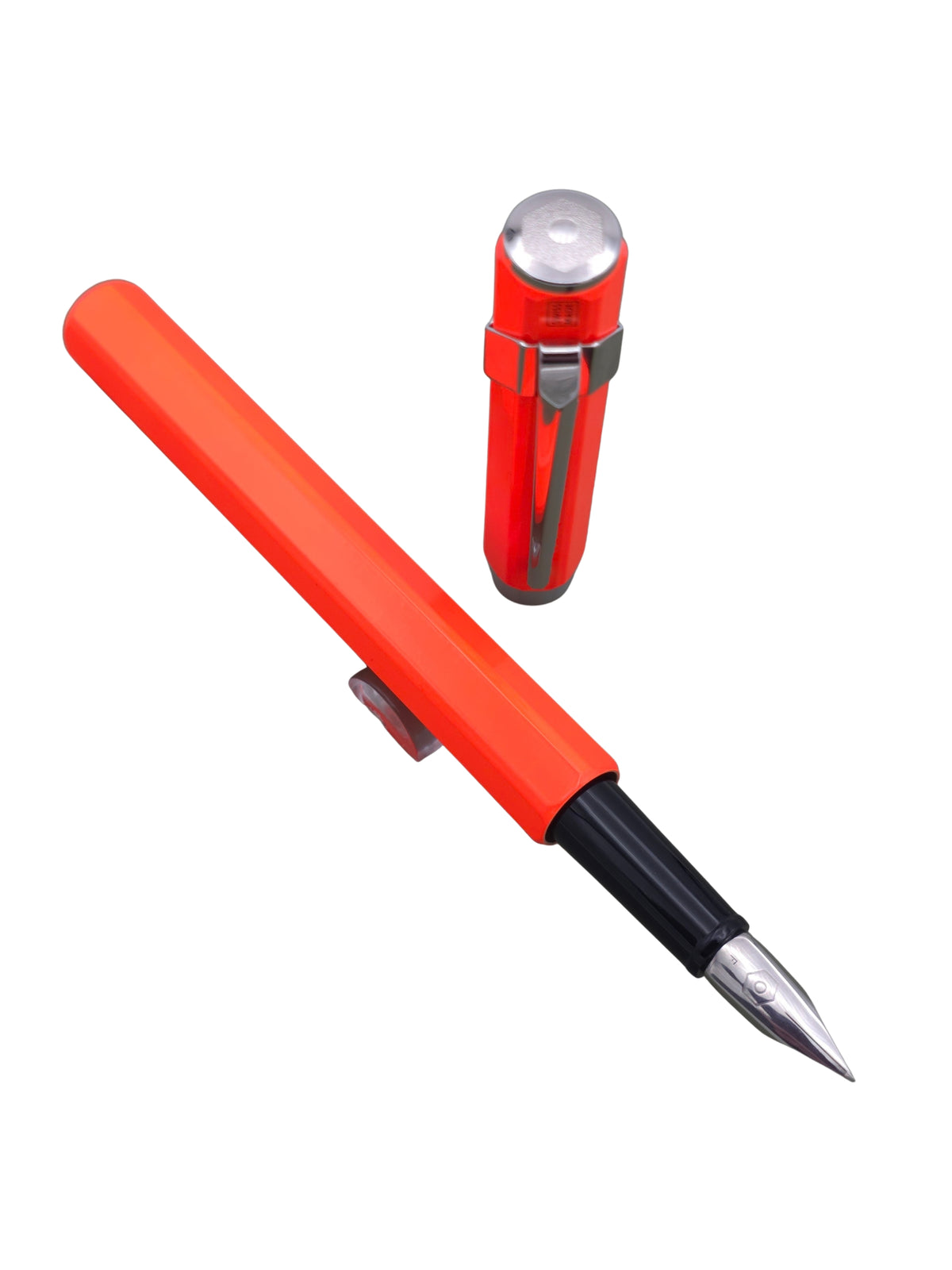 Caran d'Ache 849 Orange - Fine Steel Nib - Pre-Owned