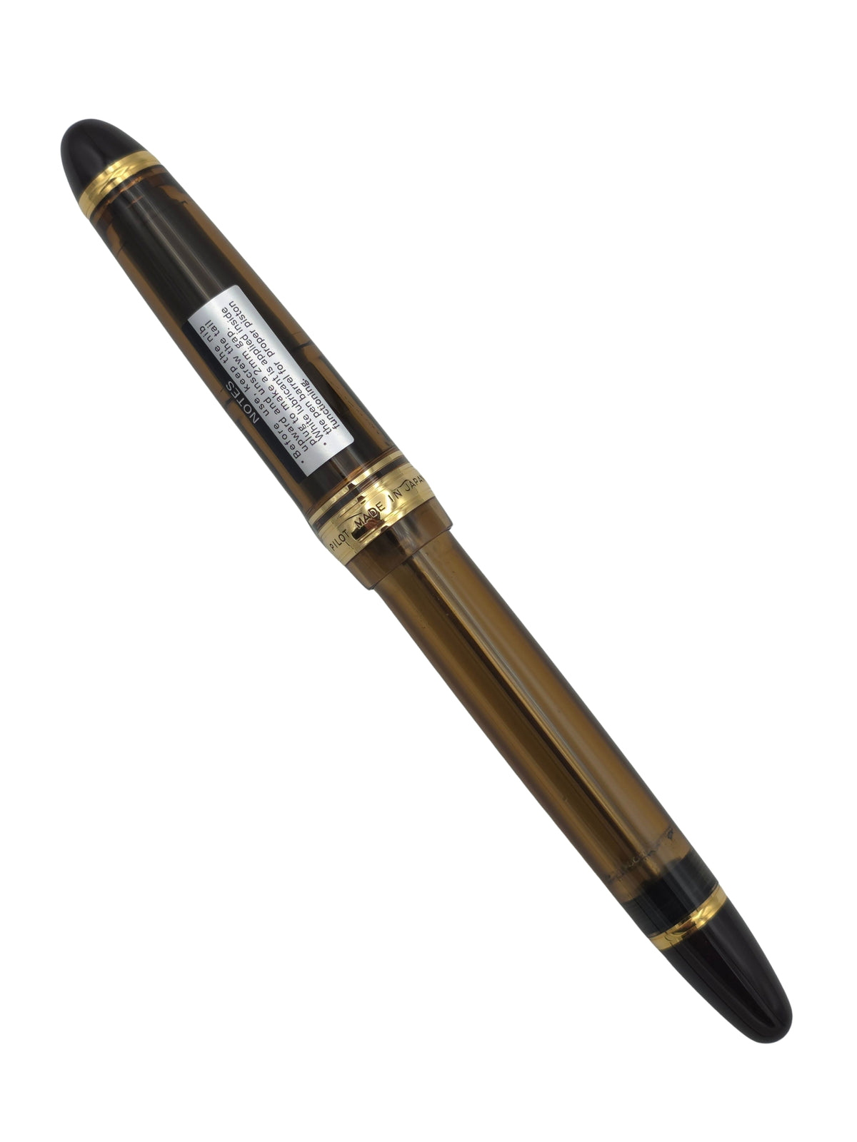 Pilot Custom 823 Amber - 14k Medium Nib - Pre-Owned