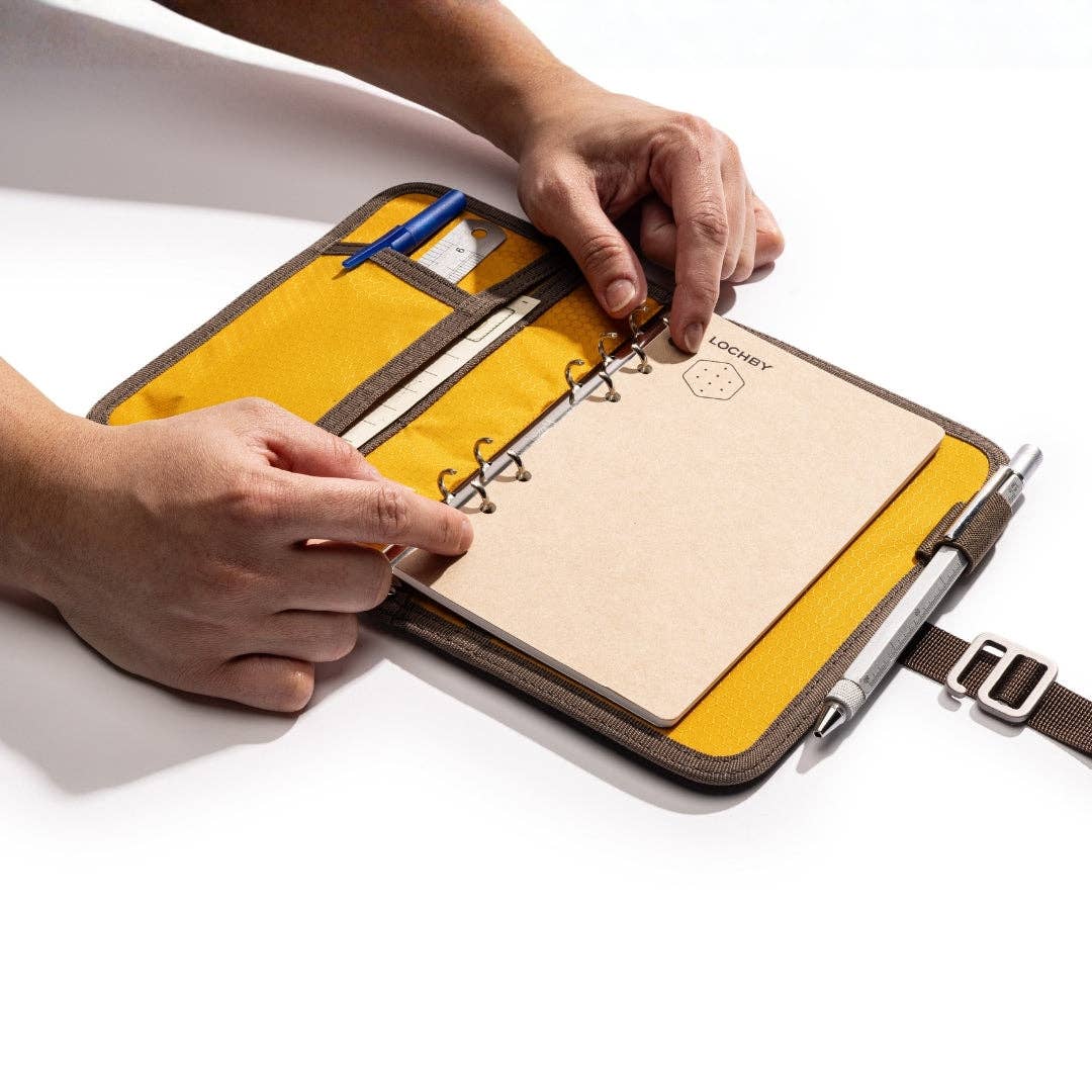 LOCHBY Field Binder A6: Olive