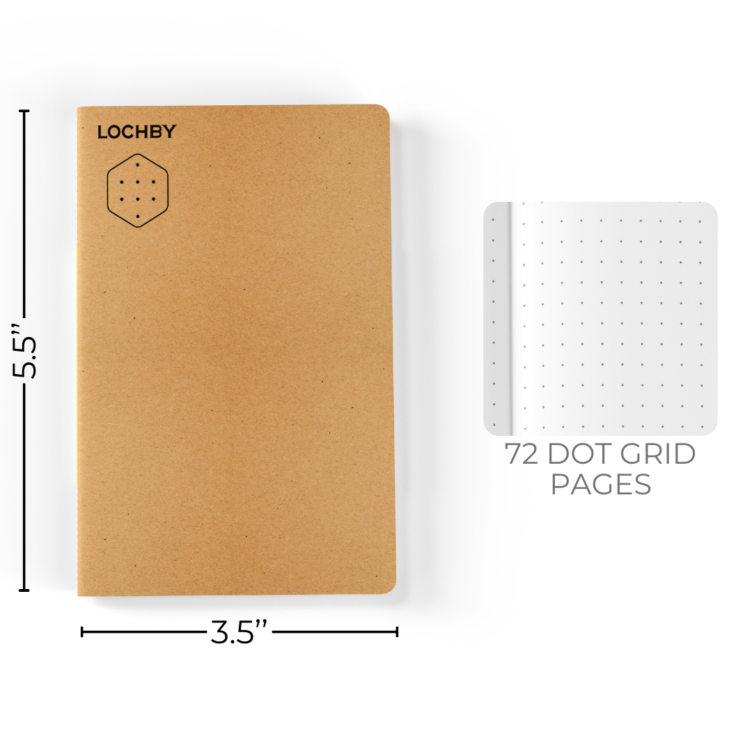 LOCHBY Pocket-size Dot Grid