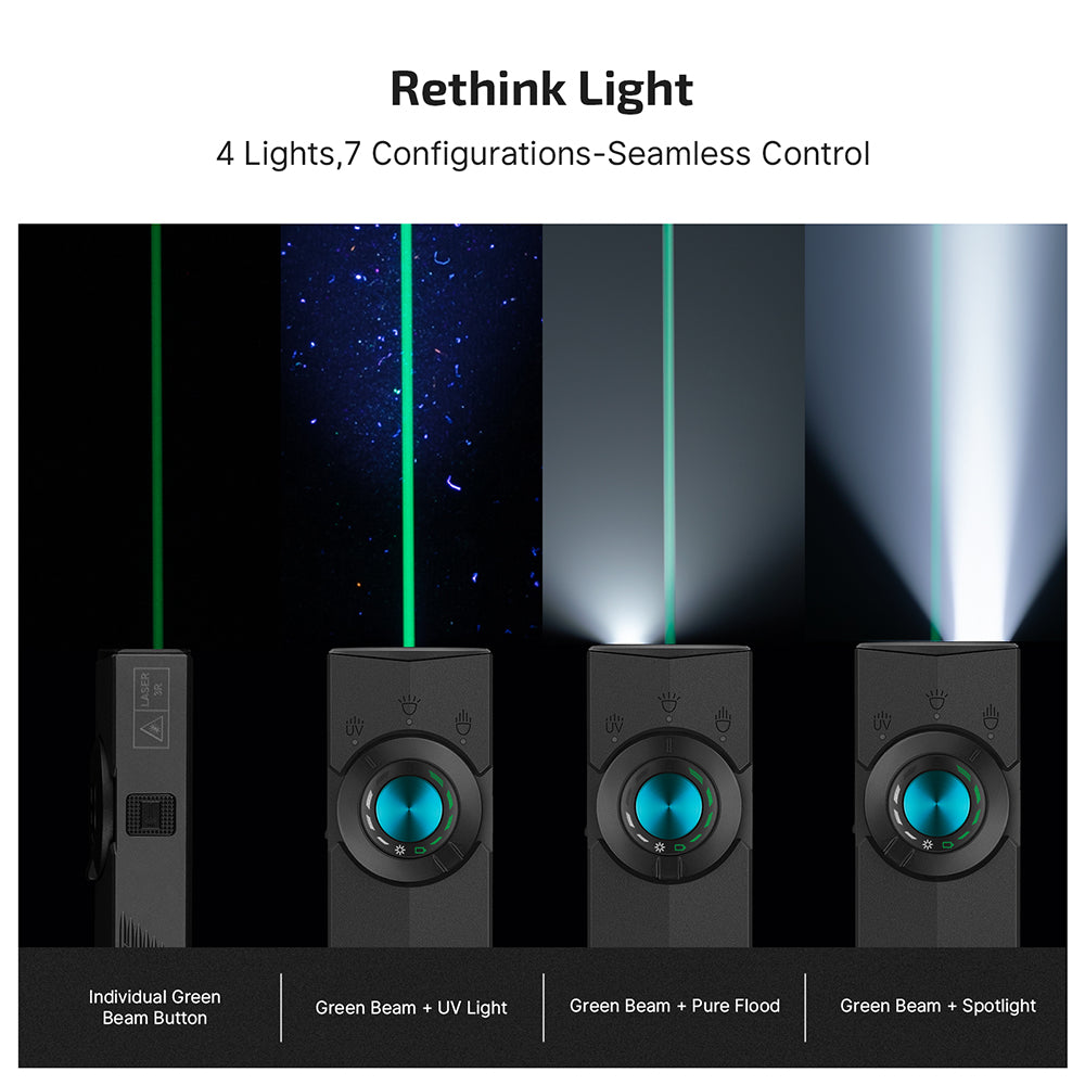 Olight ArkPro  - Flat Unibody Multi-Light Flashlight