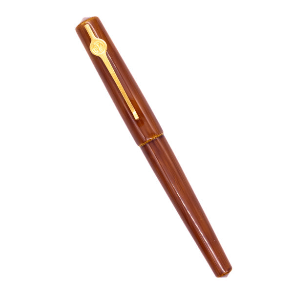 ConCoPens Traditional Vietnamese Lacquer Fountain Pen - Moc Brown