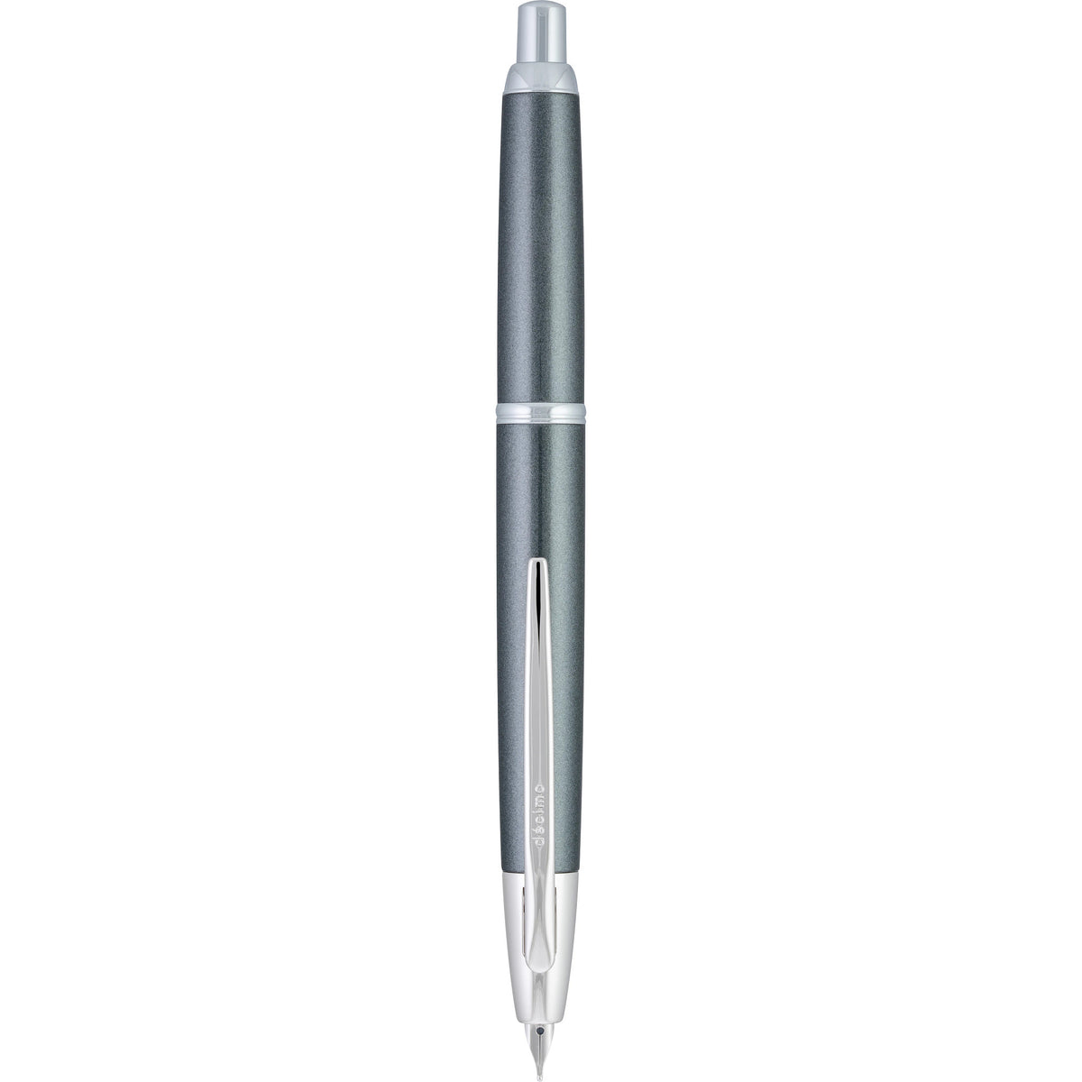 Pilot Capless Decimo Fountain Pen - Dark Grey