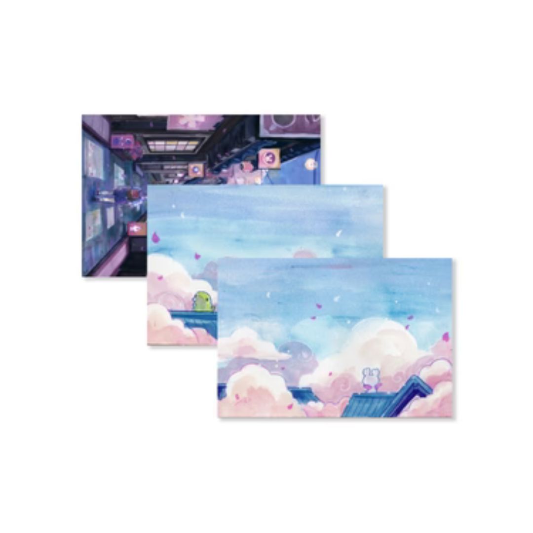 Esterbrook x SAKURADRAGON Sakura Street - Postcards