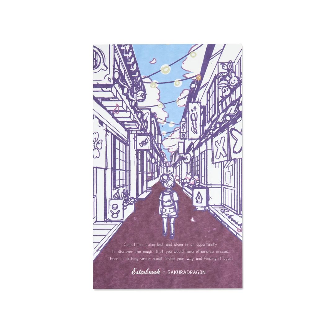 Esterbrook x SAKURADRAGON Sakura Street - Blotter Paper