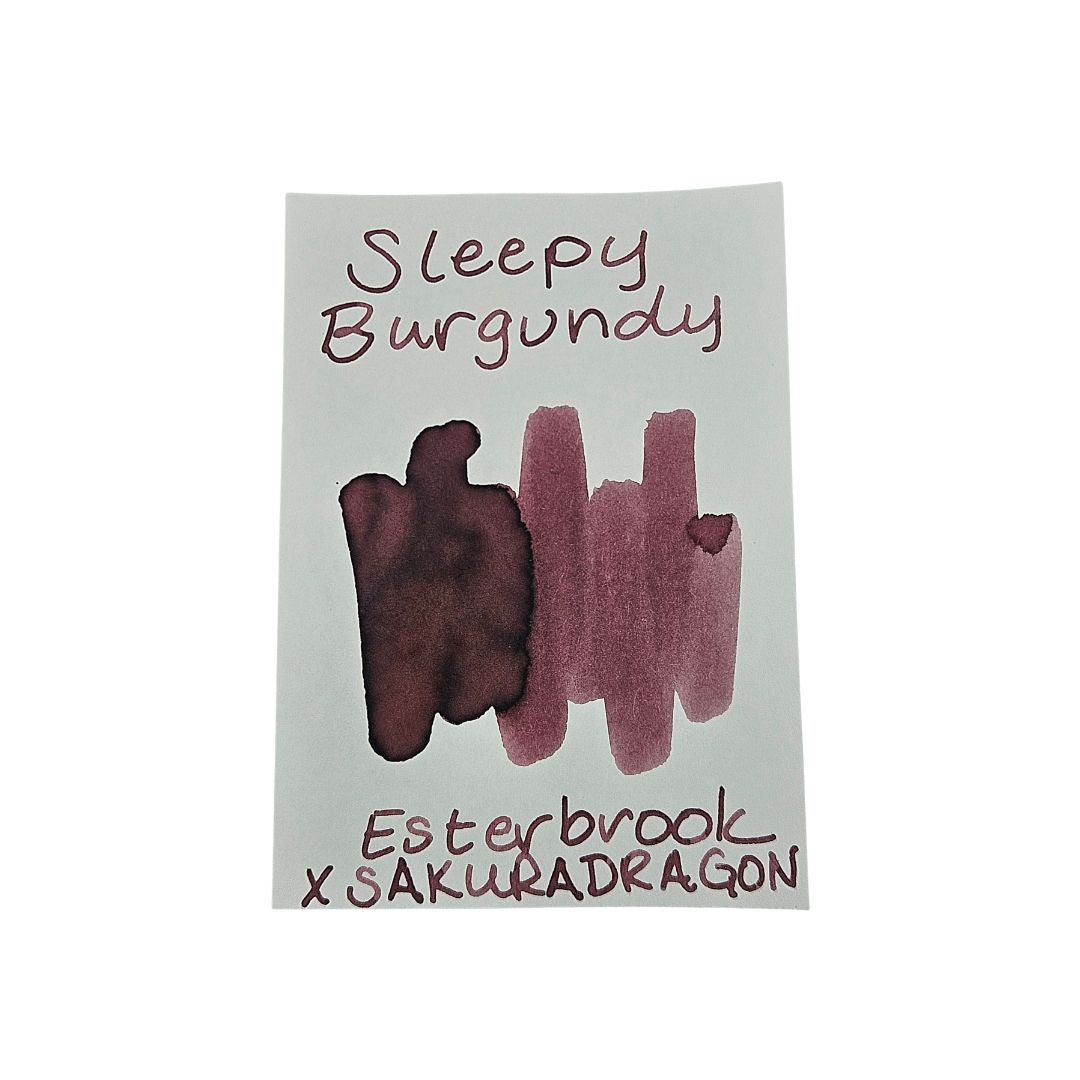Esterbrook X SAKURADRAGON Sakura Street - Sleepy Burgundy Ink