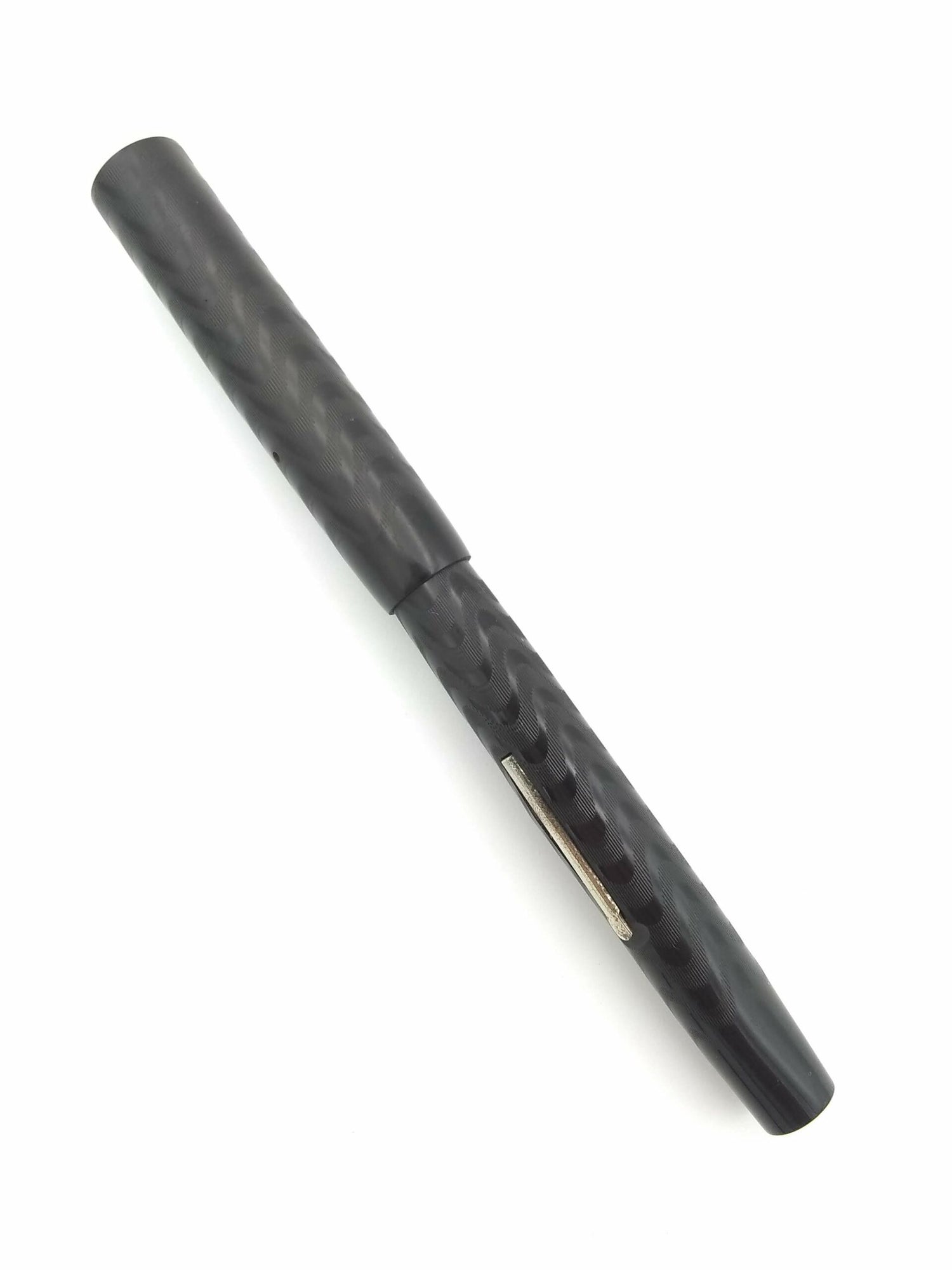 Heath "Metropolitan Life Insurance" Fountain Pen Black - 14k Flex Nib - Pre-Owned