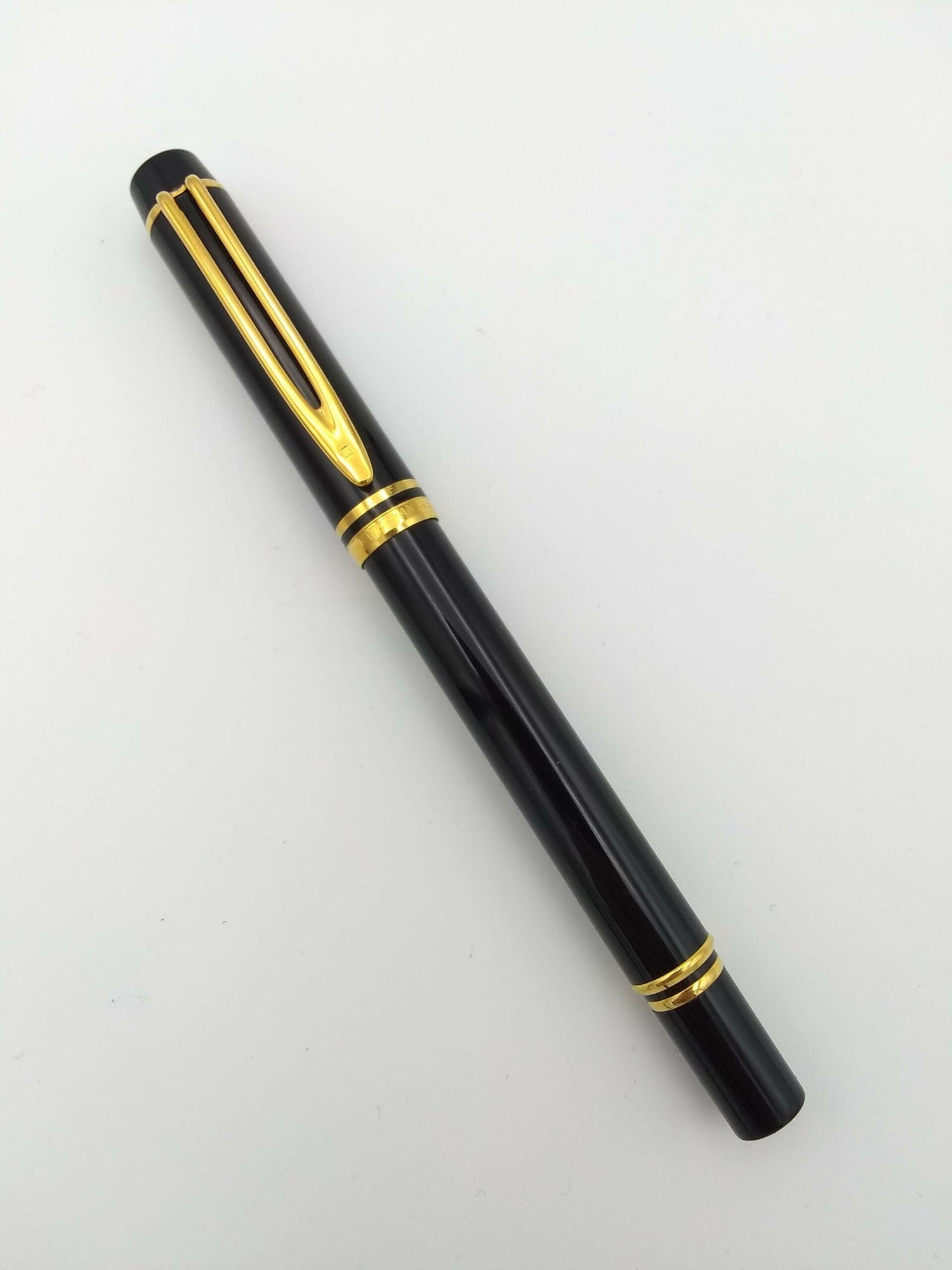 Waterman Leman 200 Black - 18k Medium Nib - Pre-Owned
