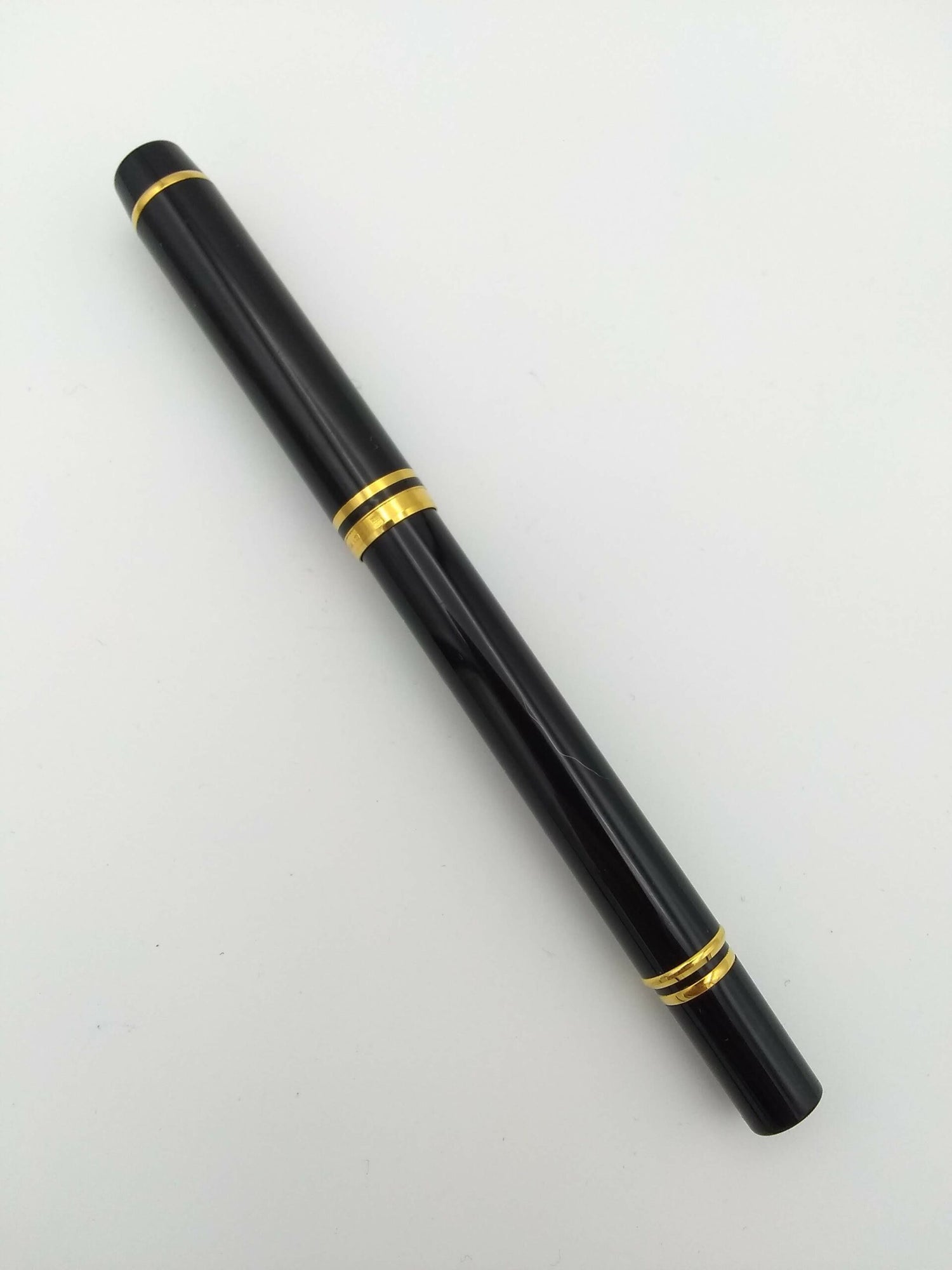 Waterman Leman 200 Black - 18k Medium Nib - Pre-Owned