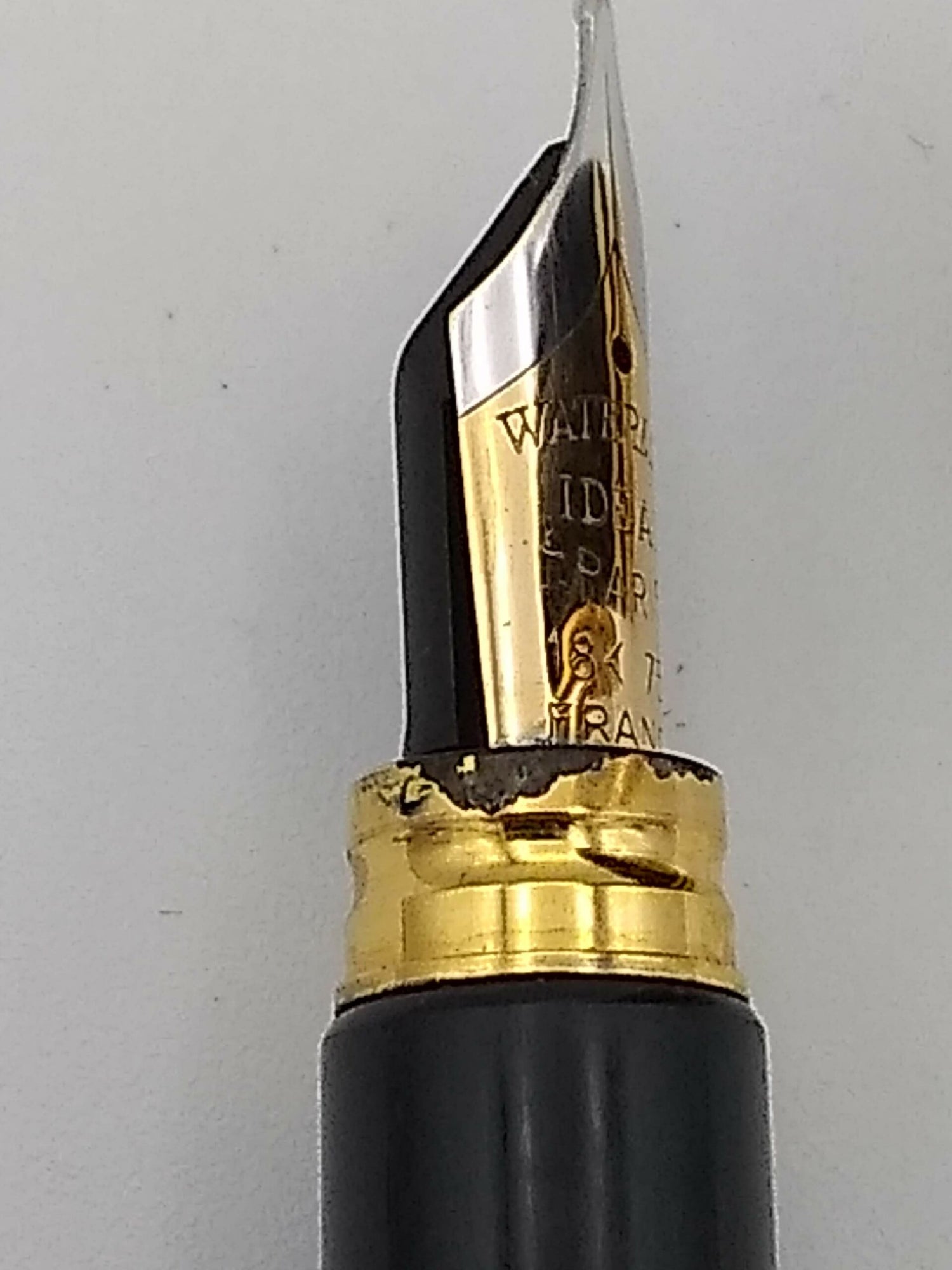 Waterman Leman 200 Black - 18k Medium Nib - Pre-Owned