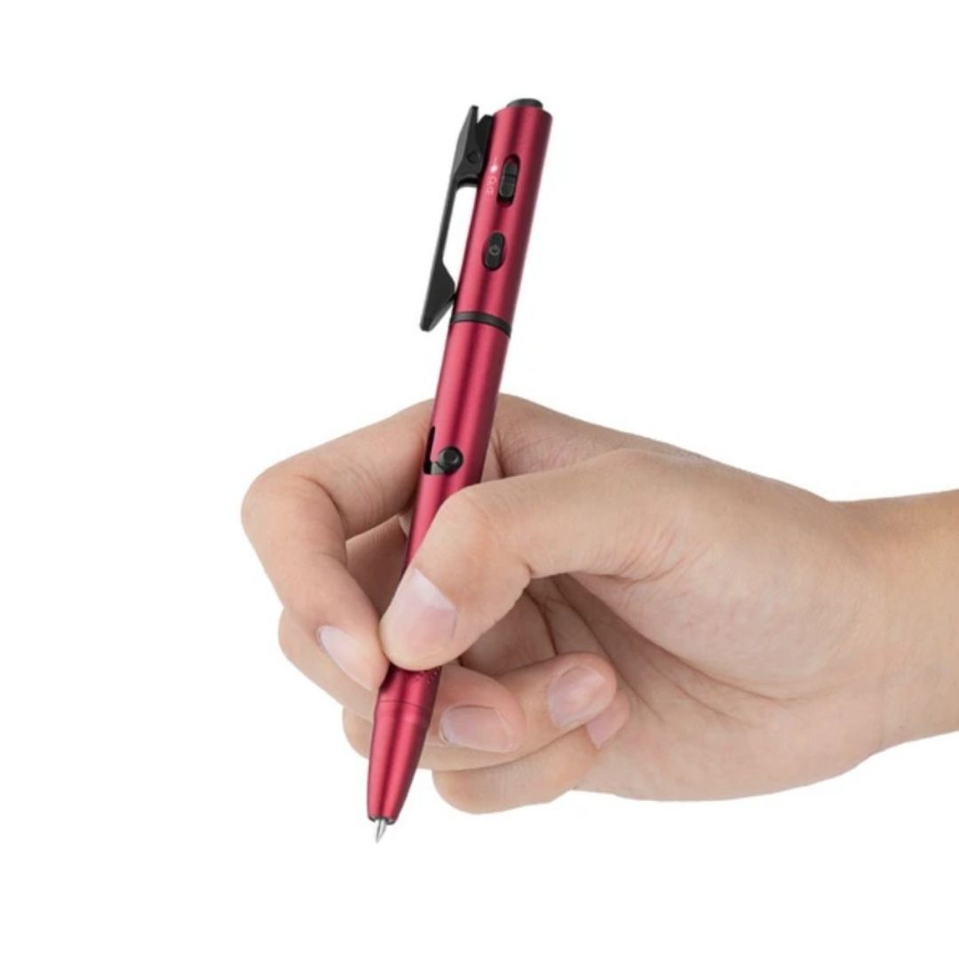 Olight O'Pen 3 Multifunctional Pen Light - Wine Red