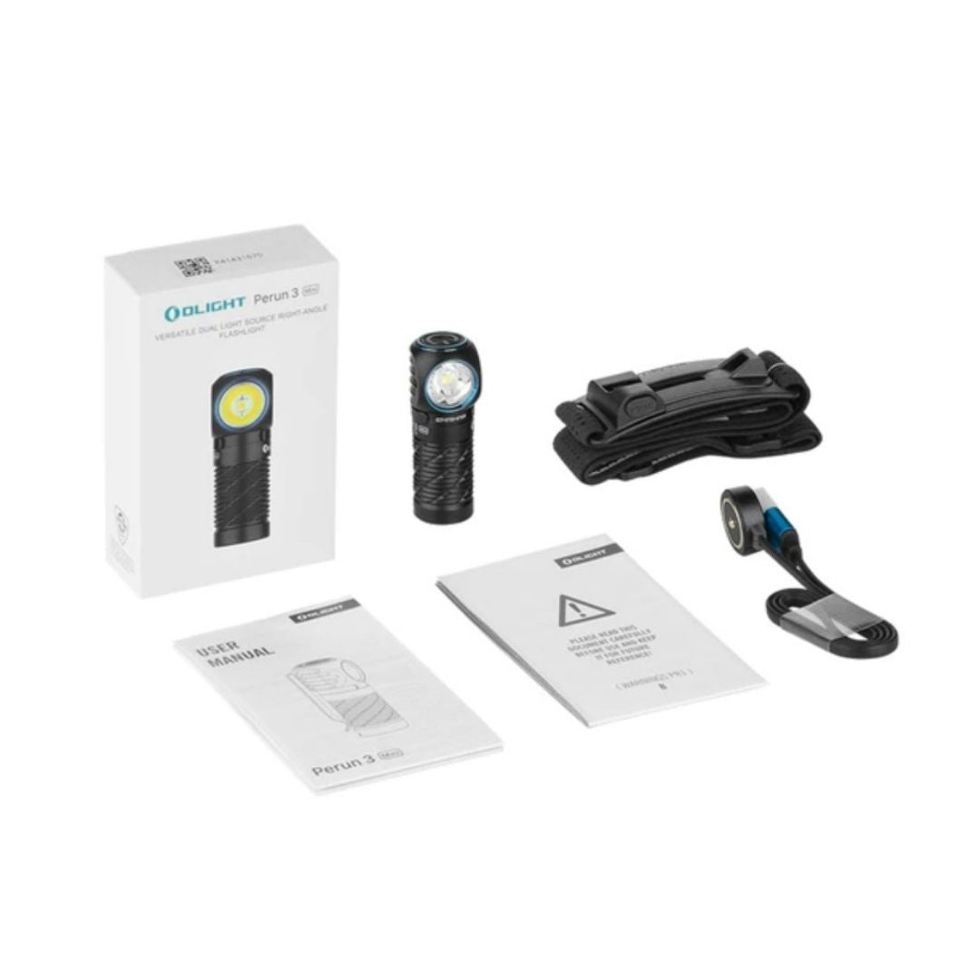 Perun 3 Mini Headlamp & Flashlight
