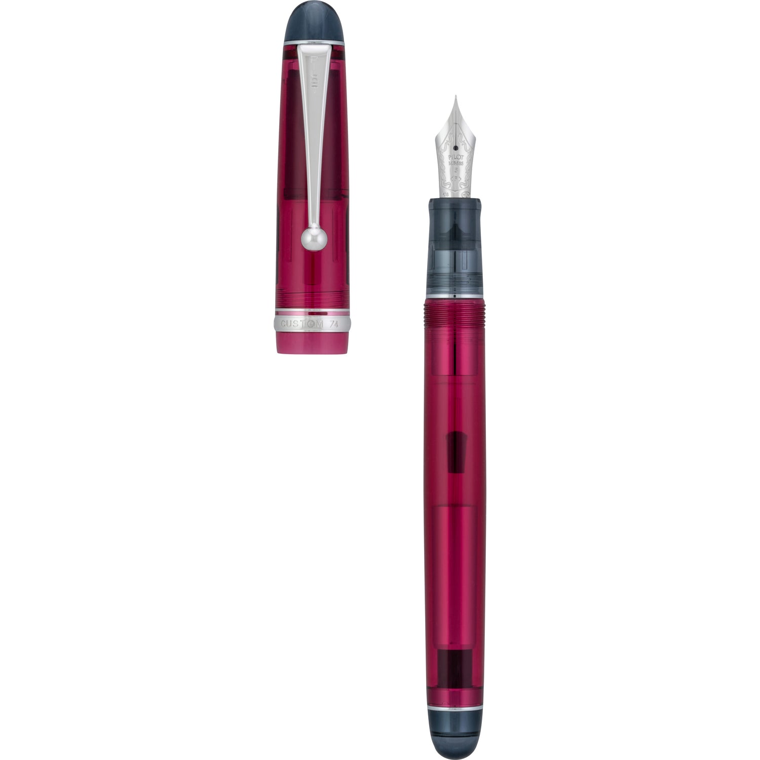 Pilot Custom 74 Fountain Pen - Merlot