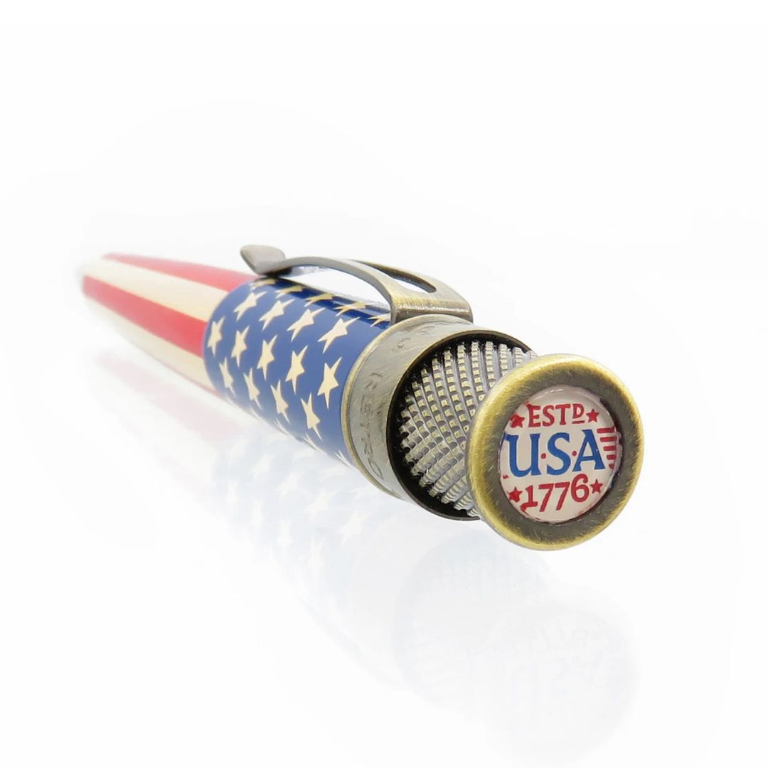 Retro 51 Tornado™ Vintage Metalsmith - Tribute 250 Flag Rollerball