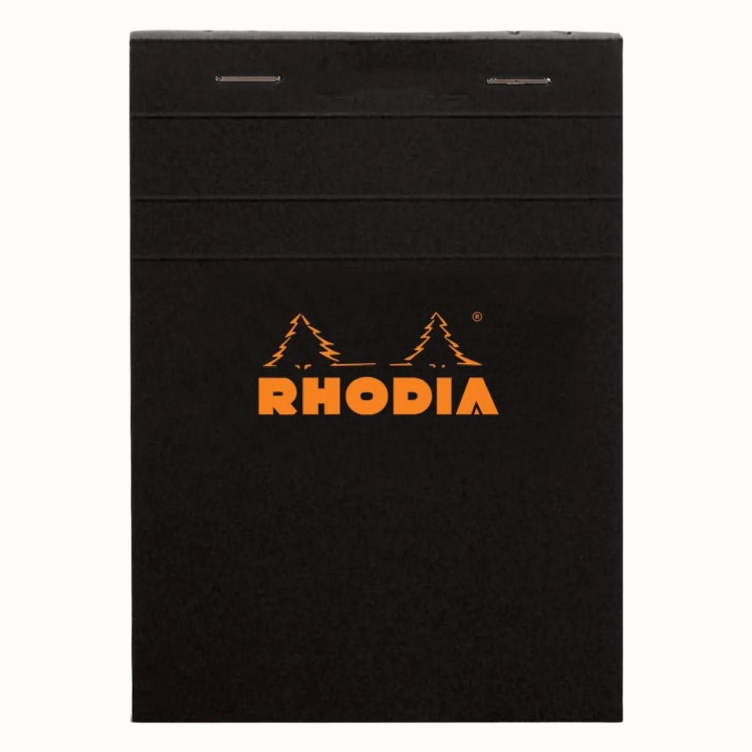 Rhodia No. 16 Staplebound 6 x 8.25 Graph Notepad in Black