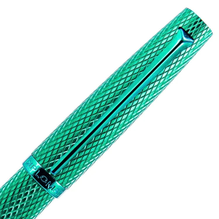Diplomat Viper Fountian Pen - Green