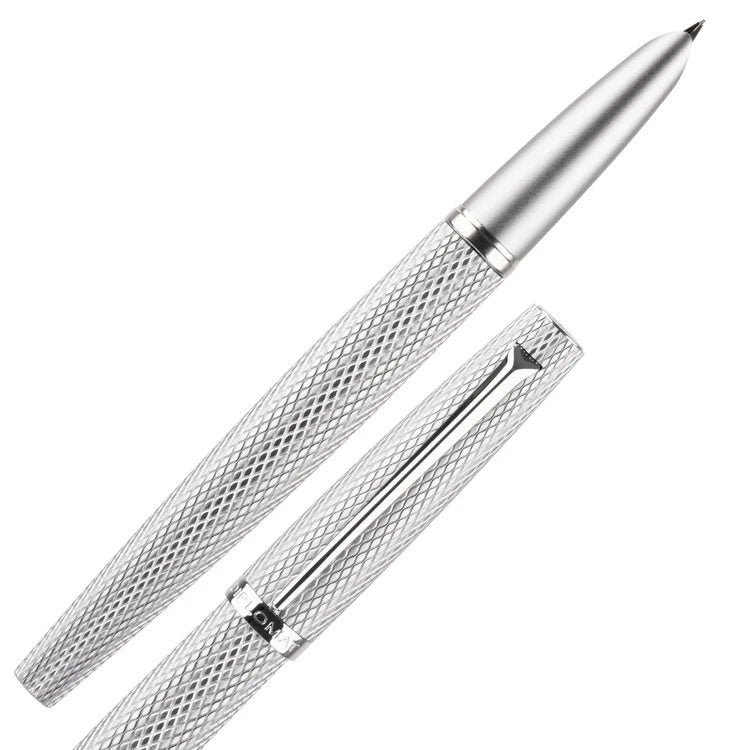Diplomat Viper Fountian Pen - Silver