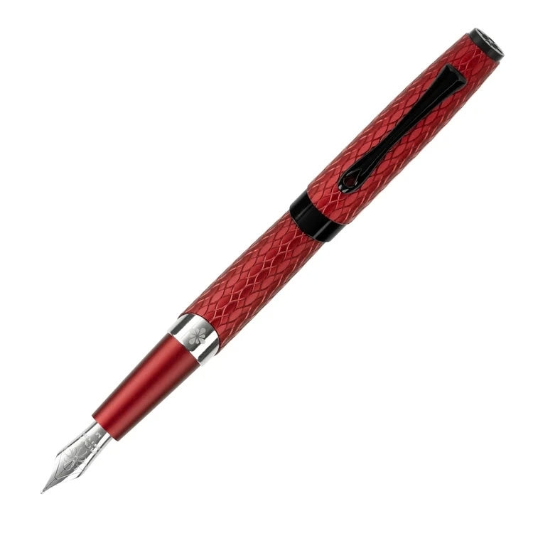 Diplomat Cobra Fountian Pen - Burgundy