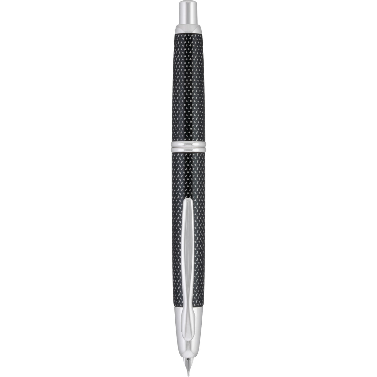 Pilot Vanishing Point Fountain Pen - Black Carbonesque