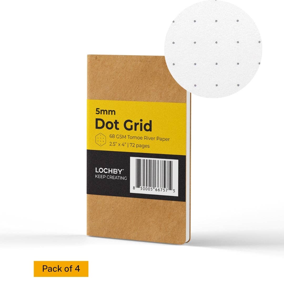 LOCHBY A7 Dot Grid (4-pack): Dot Grid
